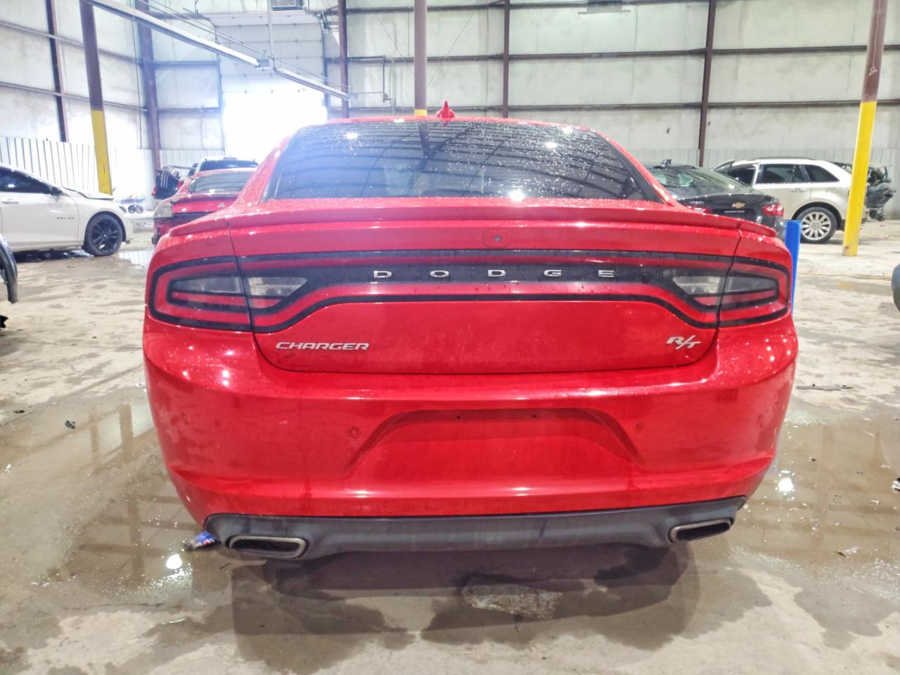 2015 Dodge Charger R Red vin: 2C3CDXCT1FH800945