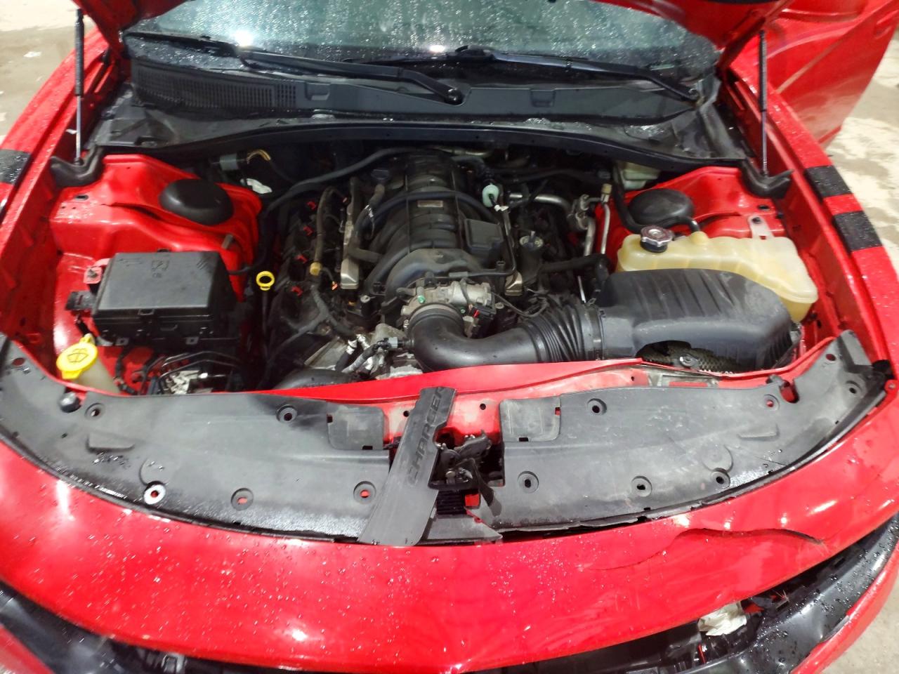 2015 Dodge Charger R Red vin: 2C3CDXCT1FH800945