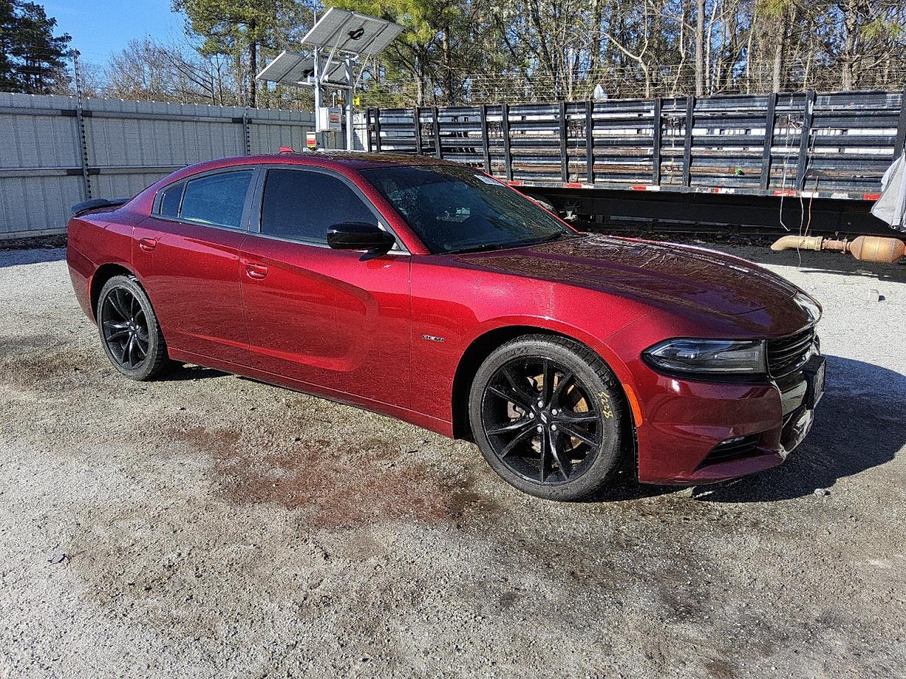 2017 Dodge Charger R/t Red vin: 2C3CDXCT1HH587711