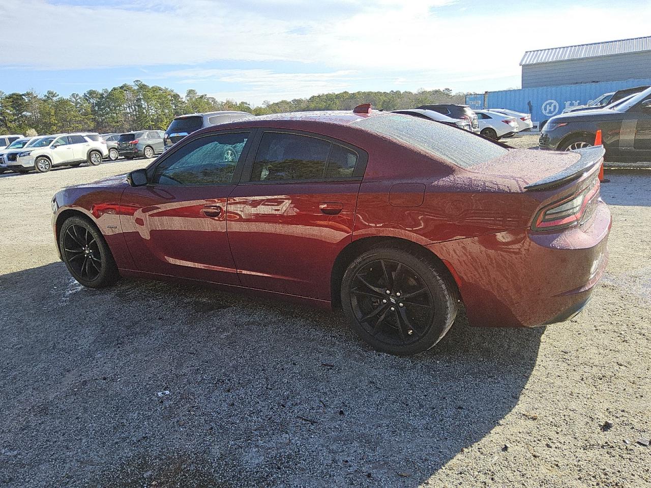 2017 Dodge Charger R/t Red vin: 2C3CDXCT1HH587711