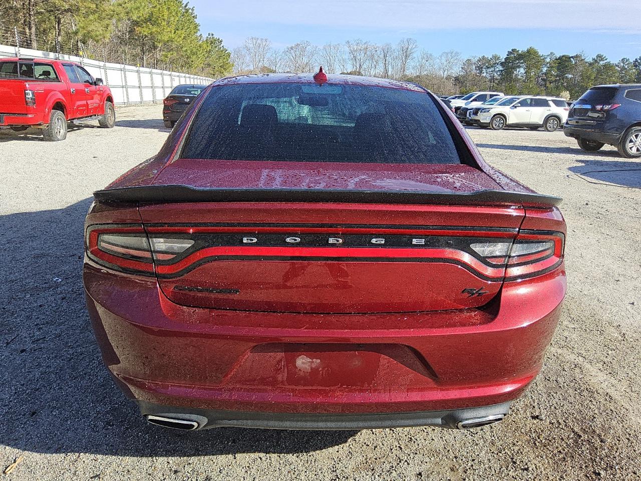2017 Dodge Charger R/t Red vin: 2C3CDXCT1HH587711