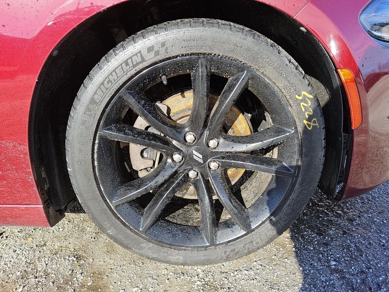 2017 Dodge Charger R/t Red vin: 2C3CDXCT1HH587711 Damage: Right Front Wheel, Curb Rash, > 12 inches