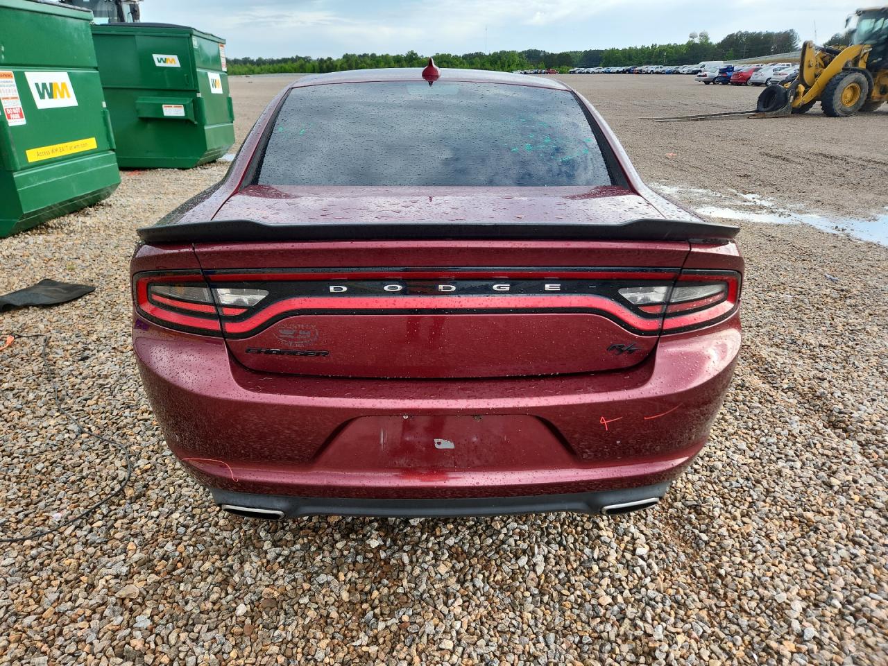 2017 Dodge Charger R Burgundy vin: 2C3CDXCT1HH587711
