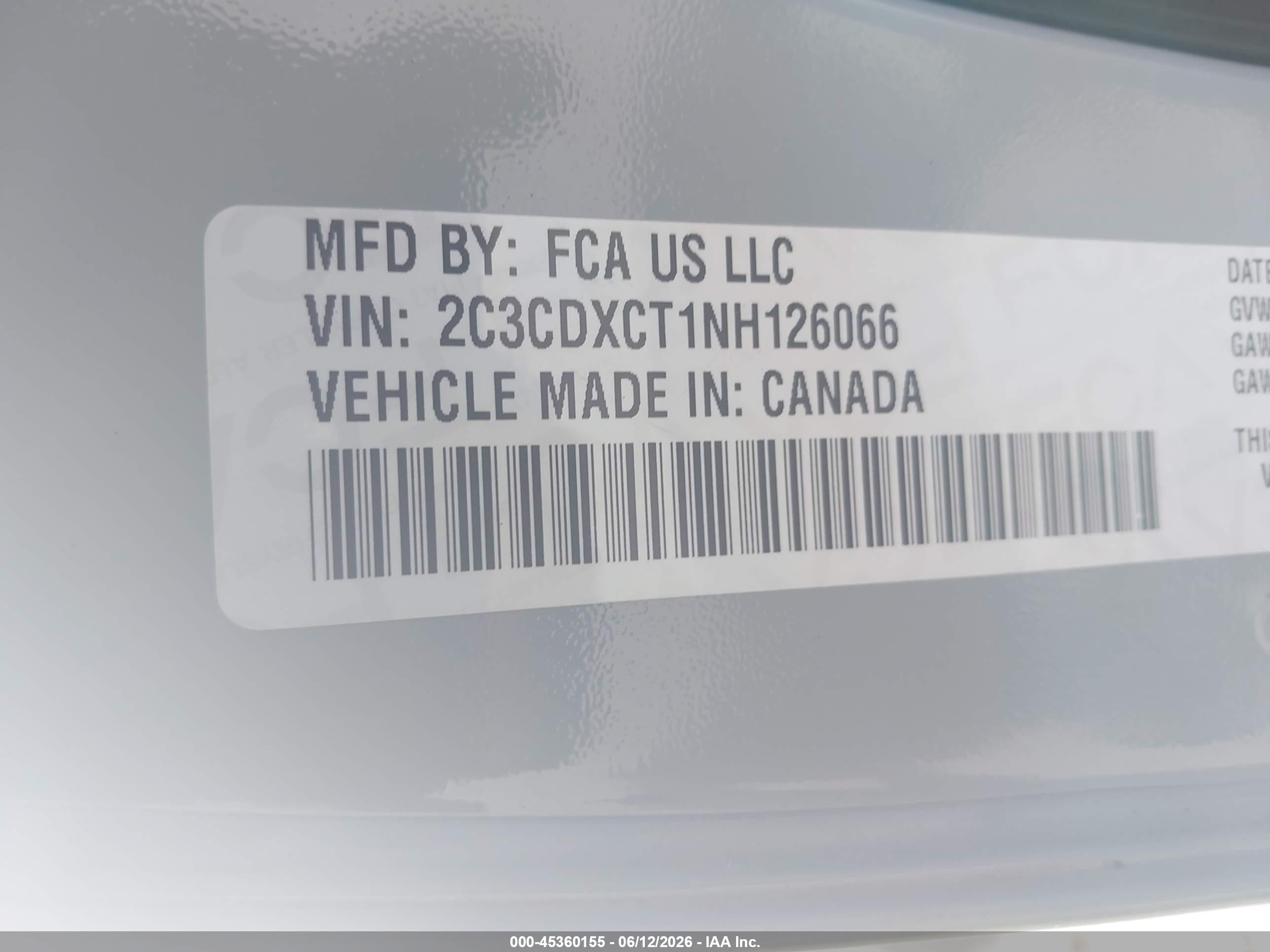 2022 Dodge Charger R/t Gray vin: 2C3CDXCT1NH126066