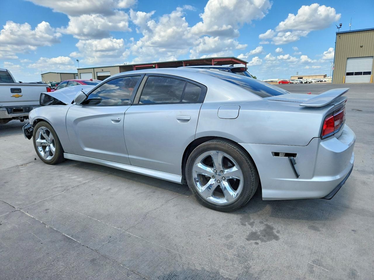 2012 Dodge Charger R Silver vin: 2C3CDXCT2CH197869
