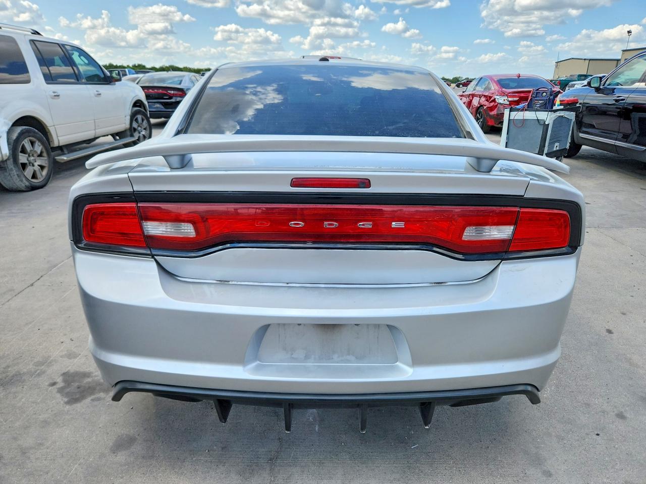 2012 Dodge Charger R Silver vin: 2C3CDXCT2CH197869