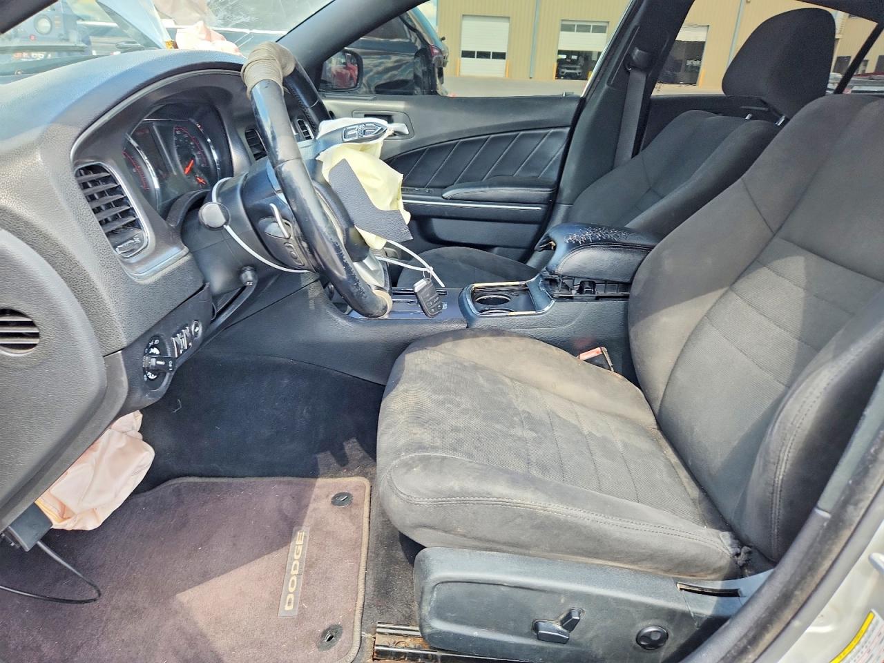 2012 Dodge Charger R Silver vin: 2C3CDXCT2CH197869