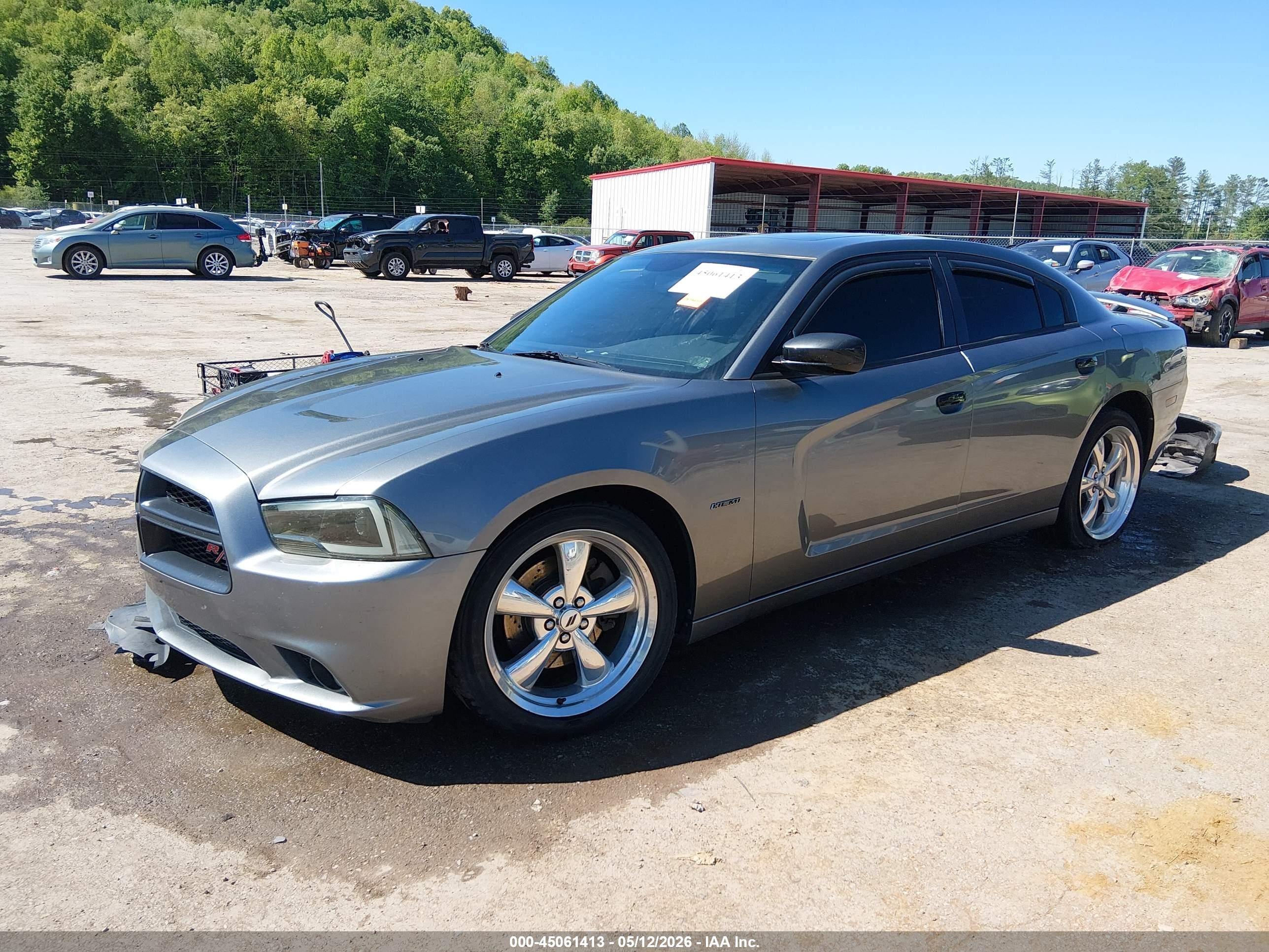 2012 Dodge Charger R/t Gray vin: 2C3CDXCT2CH248108
