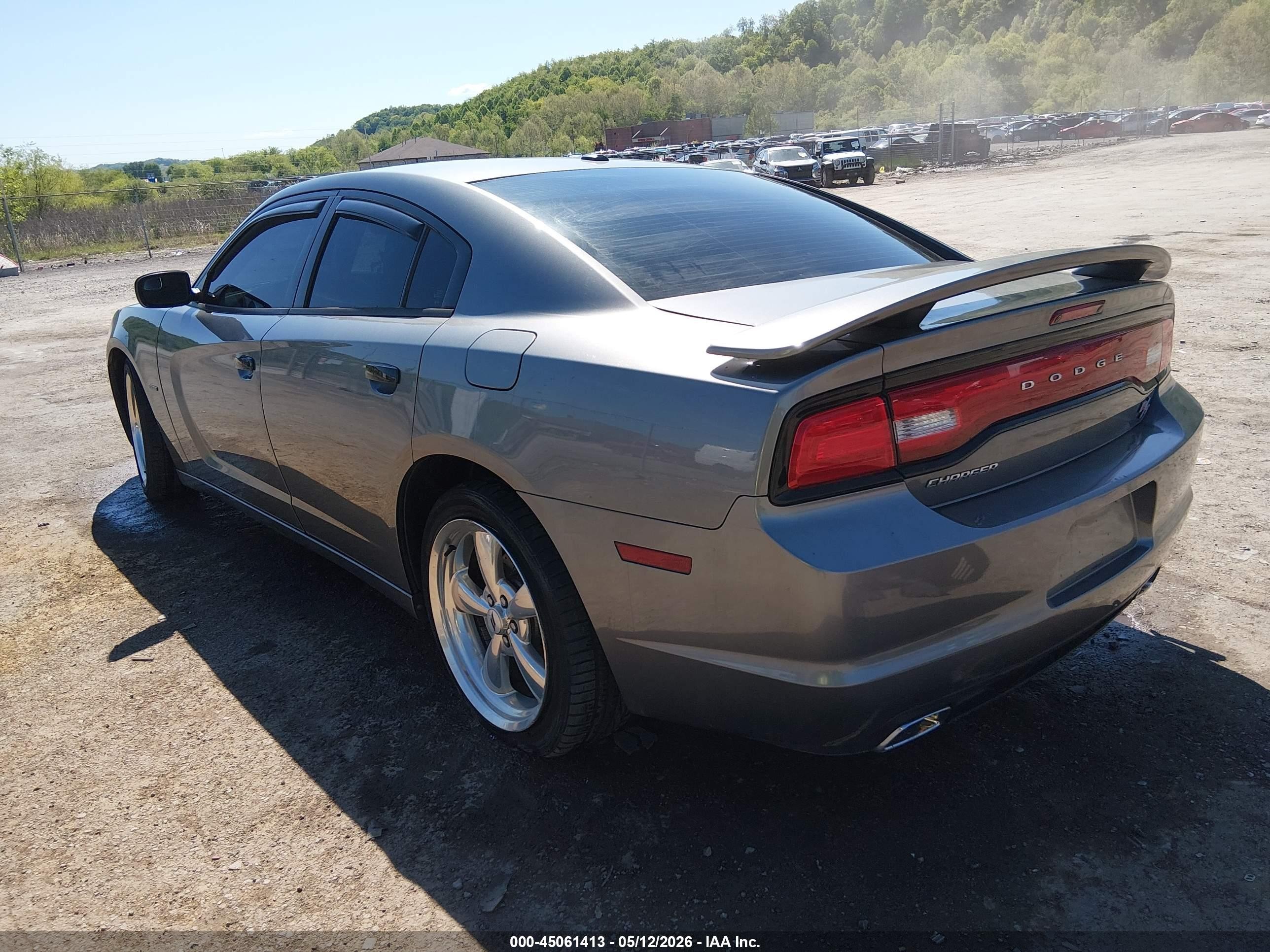 2012 Dodge Charger R/t Gray vin: 2C3CDXCT2CH248108