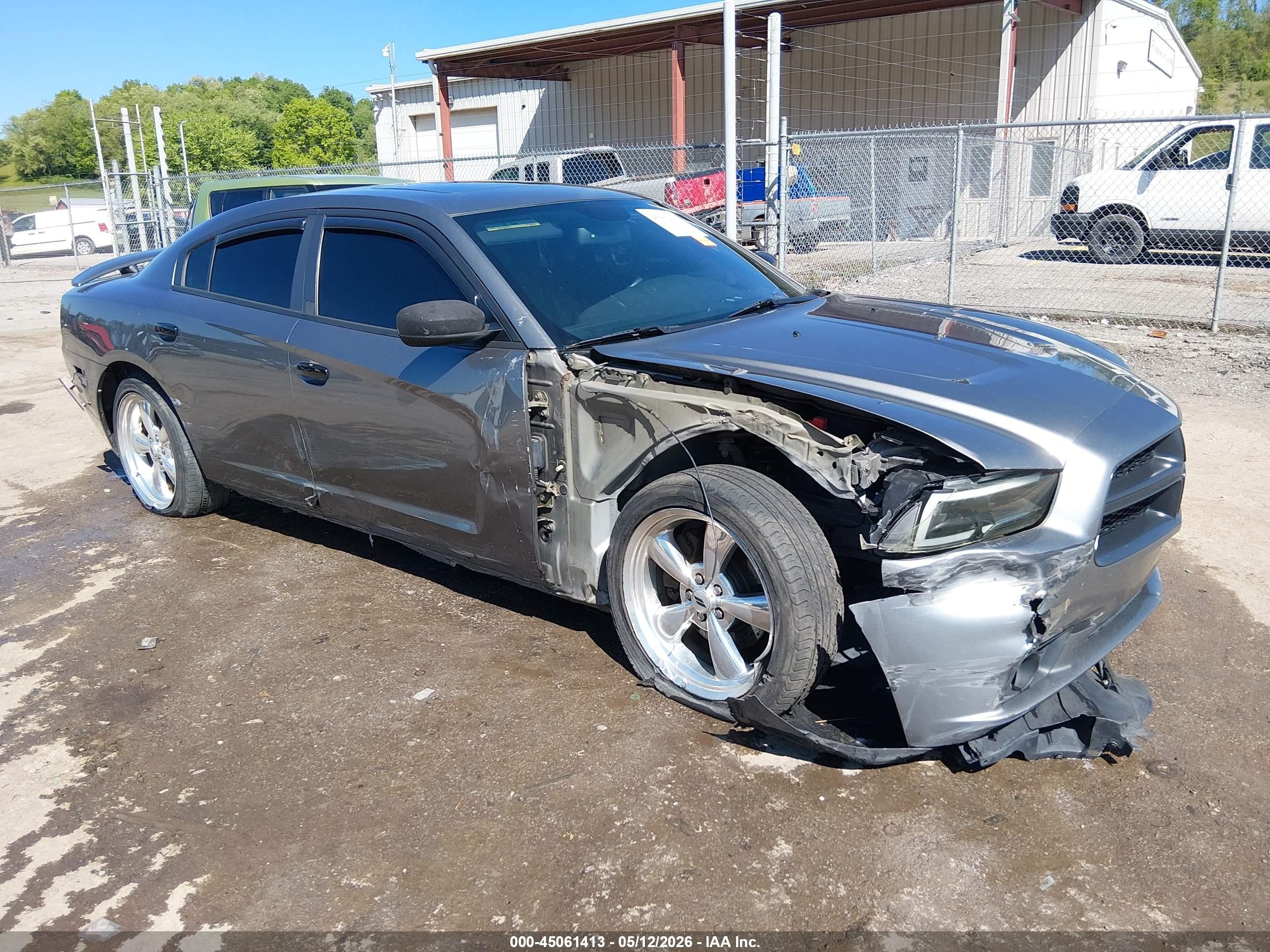 2012 Dodge Charger R/t Gray vin: 2C3CDXCT2CH248108