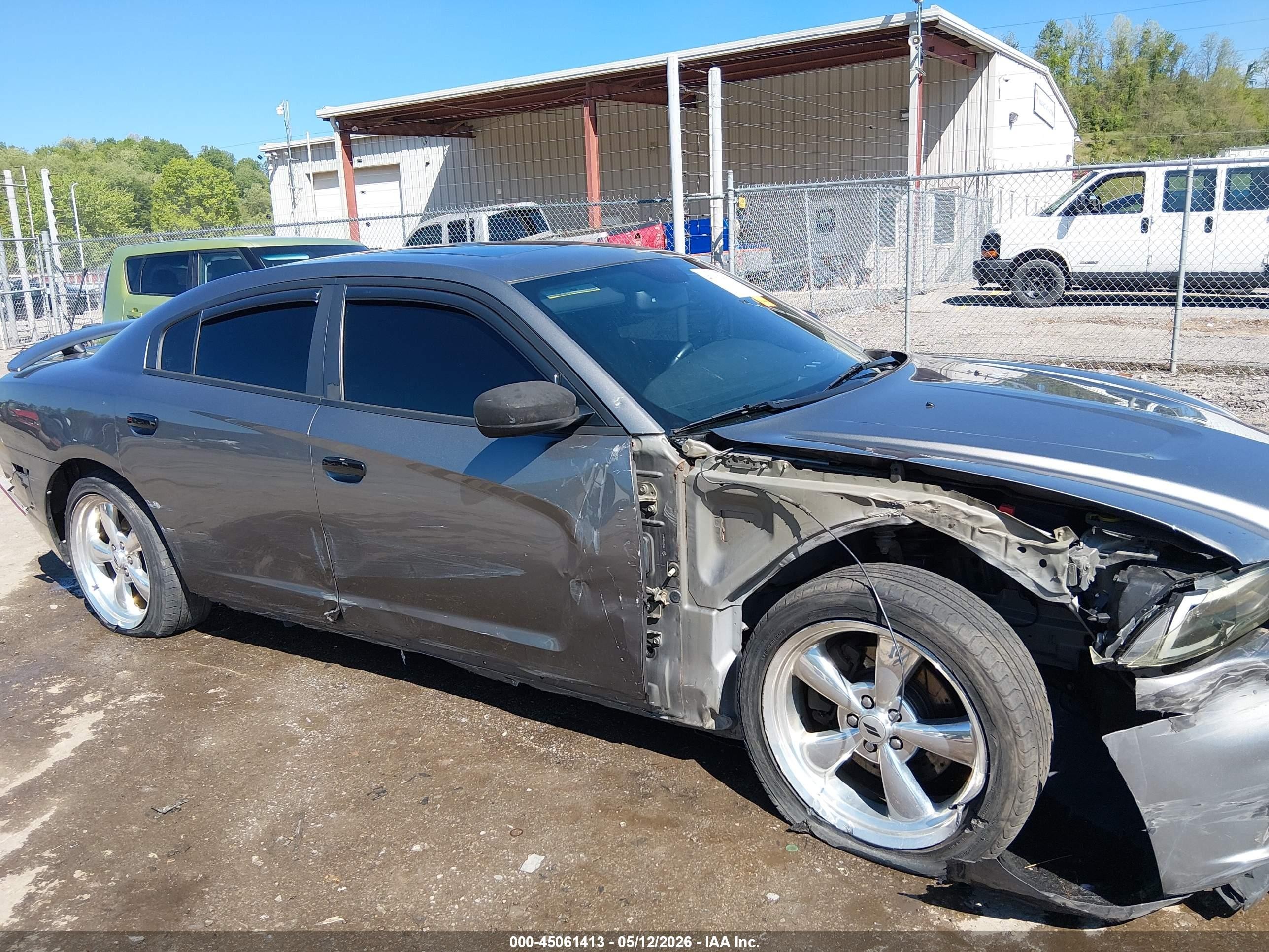 2012 Dodge Charger R/t Gray vin: 2C3CDXCT2CH248108