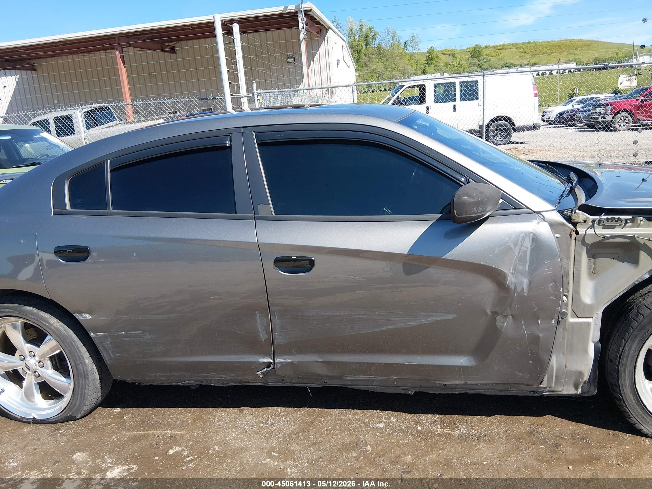 2012 Dodge Charger R/t Gray vin: 2C3CDXCT2CH248108