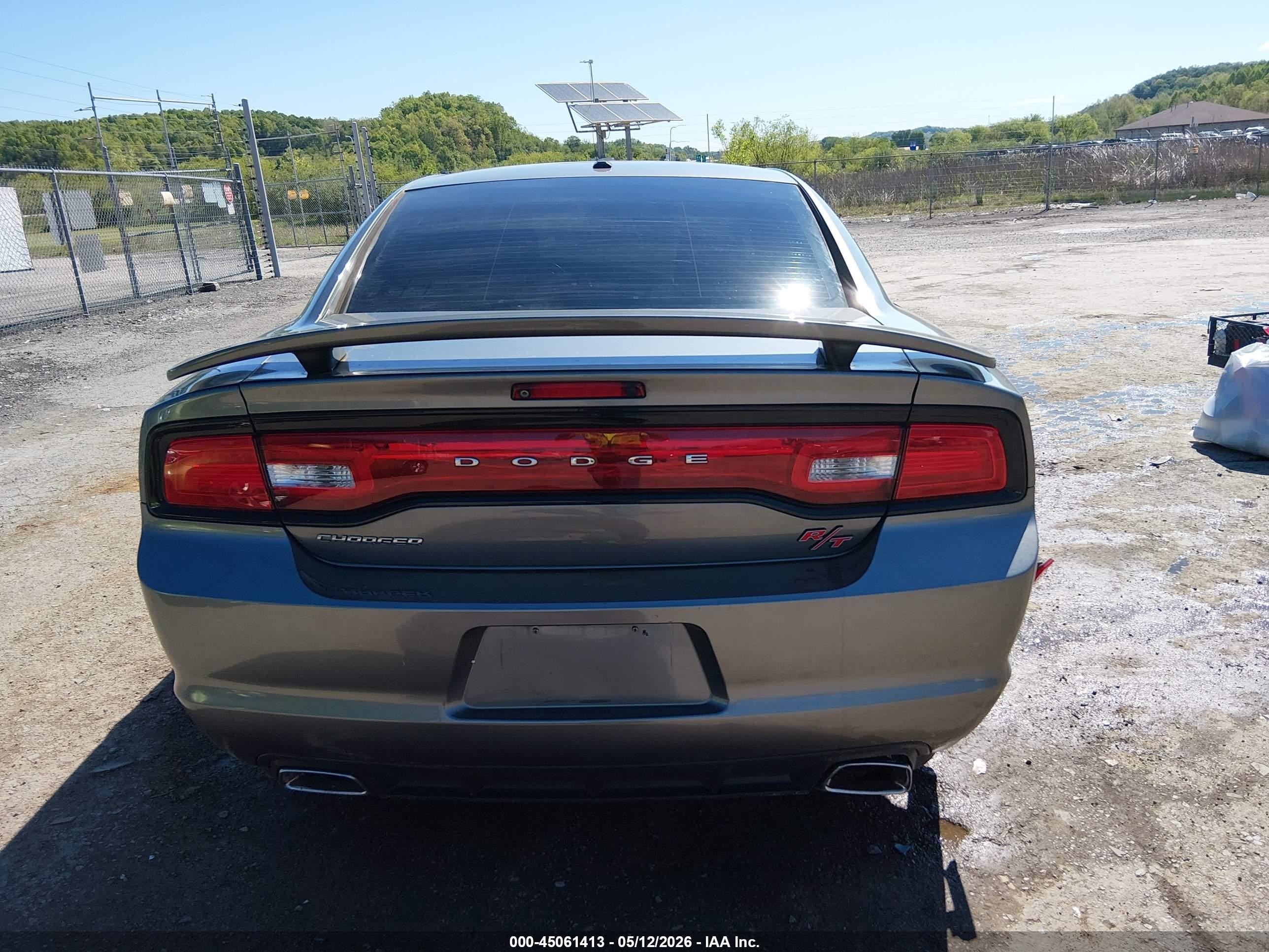 2012 Dodge Charger R/t Gray vin: 2C3CDXCT2CH248108