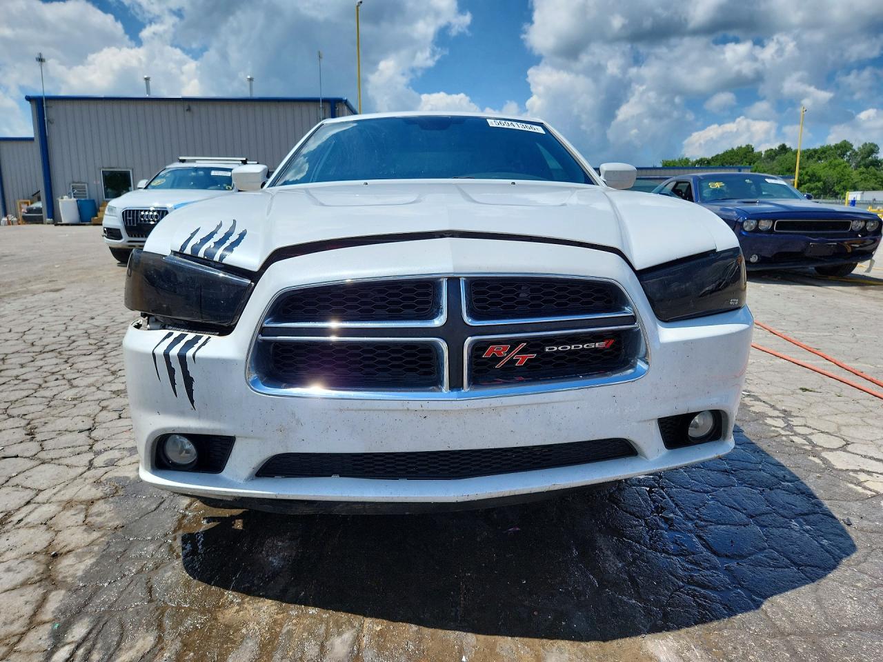 2013 Dodge Charger R/t White vin: 2C3CDXCT2DH549902