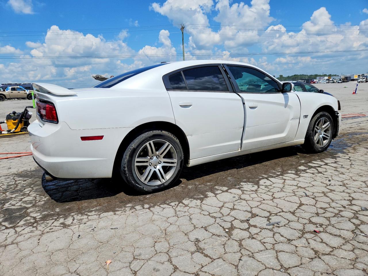 2013 Dodge Charger R/t White vin: 2C3CDXCT2DH549902