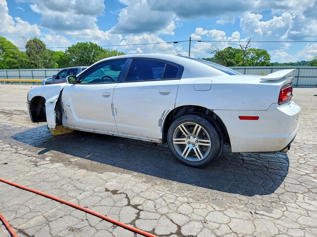 2013 Dodge Charger R/t White vin: 2C3CDXCT2DH549902