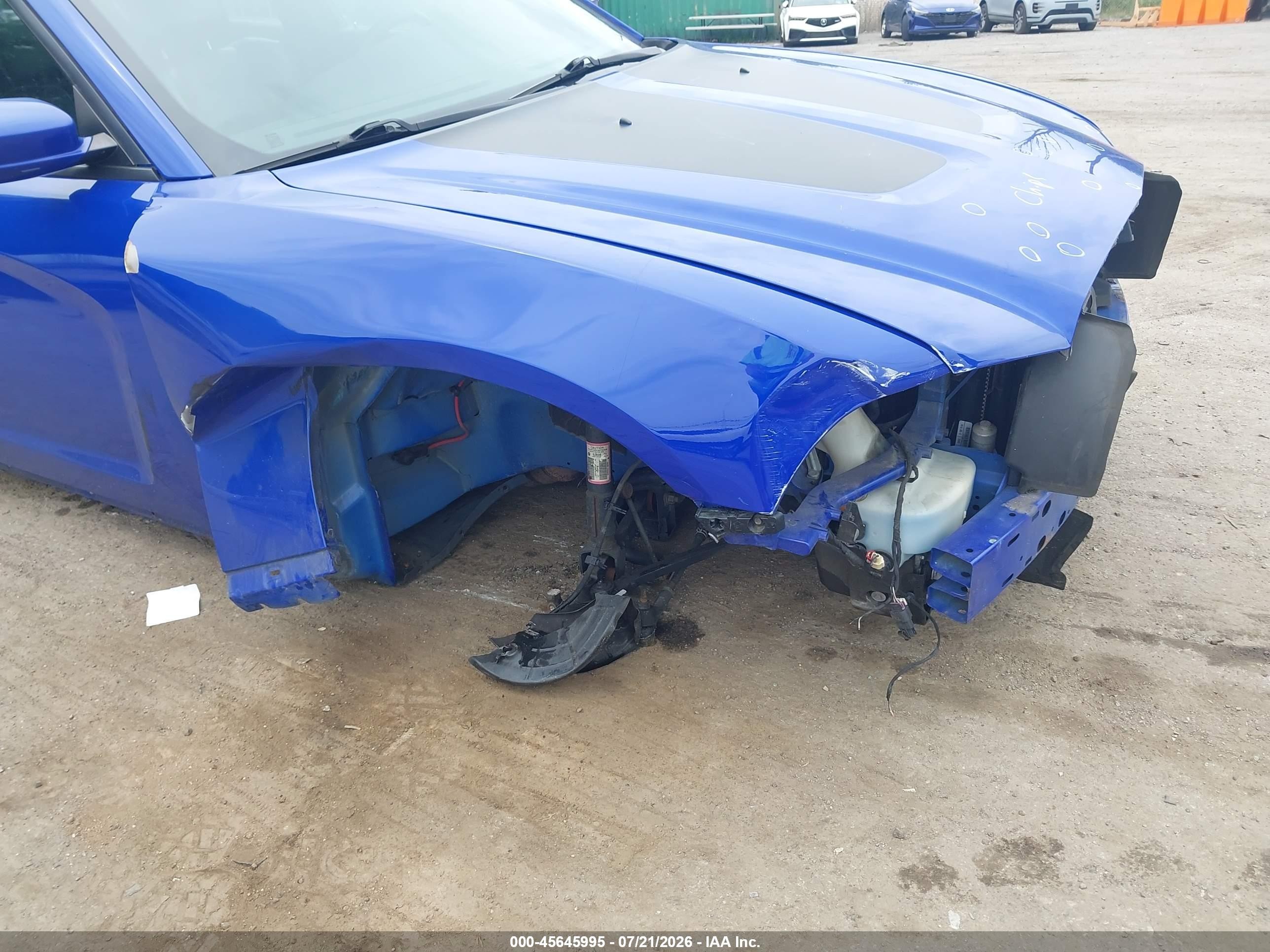 2013 Dodge Charger Road/track Blue vin: 2C3CDXCT2DH642502