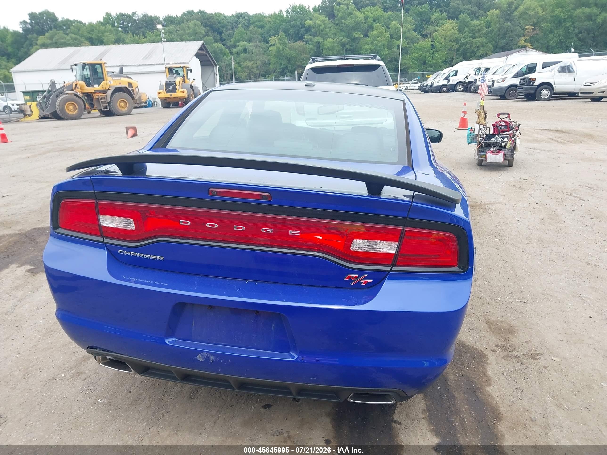 2013 Dodge Charger Road/track Blue vin: 2C3CDXCT2DH642502