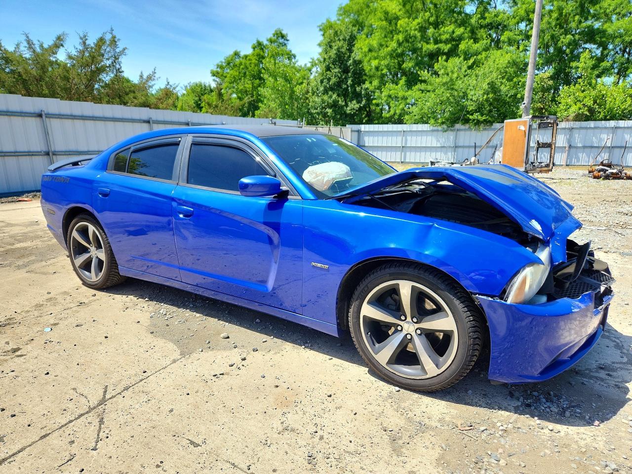 2013 Dodge Charger R Blue vin: 2C3CDXCT2DH649899