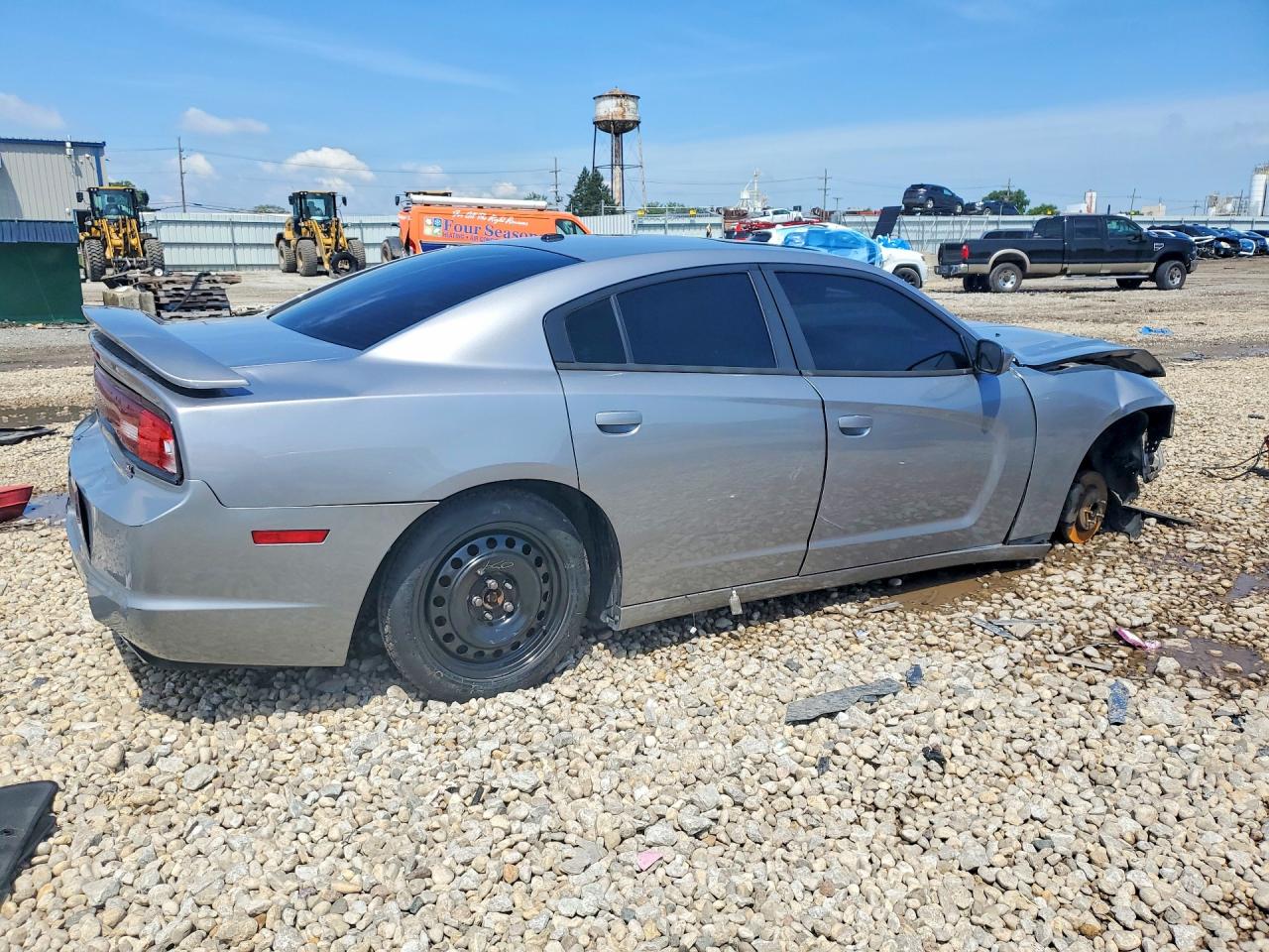 2013 Dodge Charger R Серебряный vin: 2C3CDXCT2DH661342