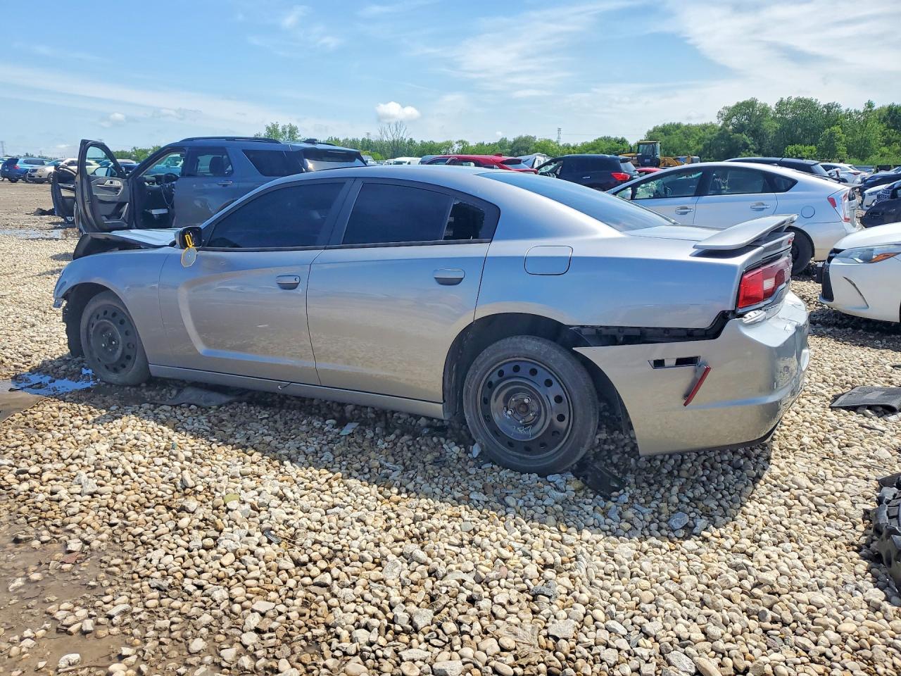 2013 Dodge Charger R Серебряный vin: 2C3CDXCT2DH661342