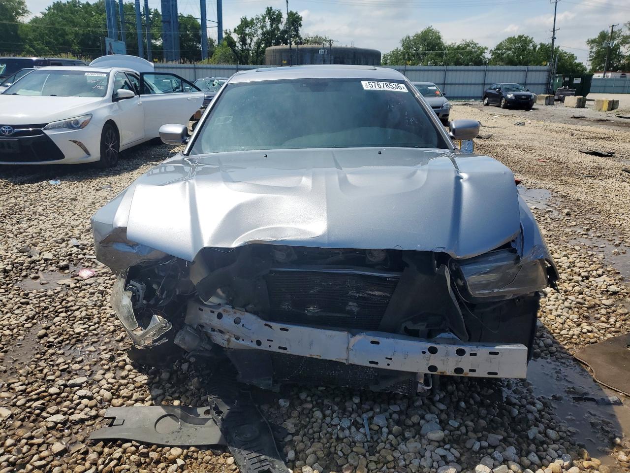 2013 Dodge Charger R Серебряный vin: 2C3CDXCT2DH661342