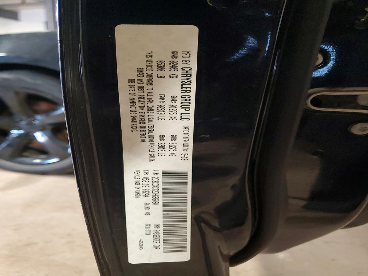 2013 Dodge Charger R/t Black vin: 2C3CDXCT2DH696060
