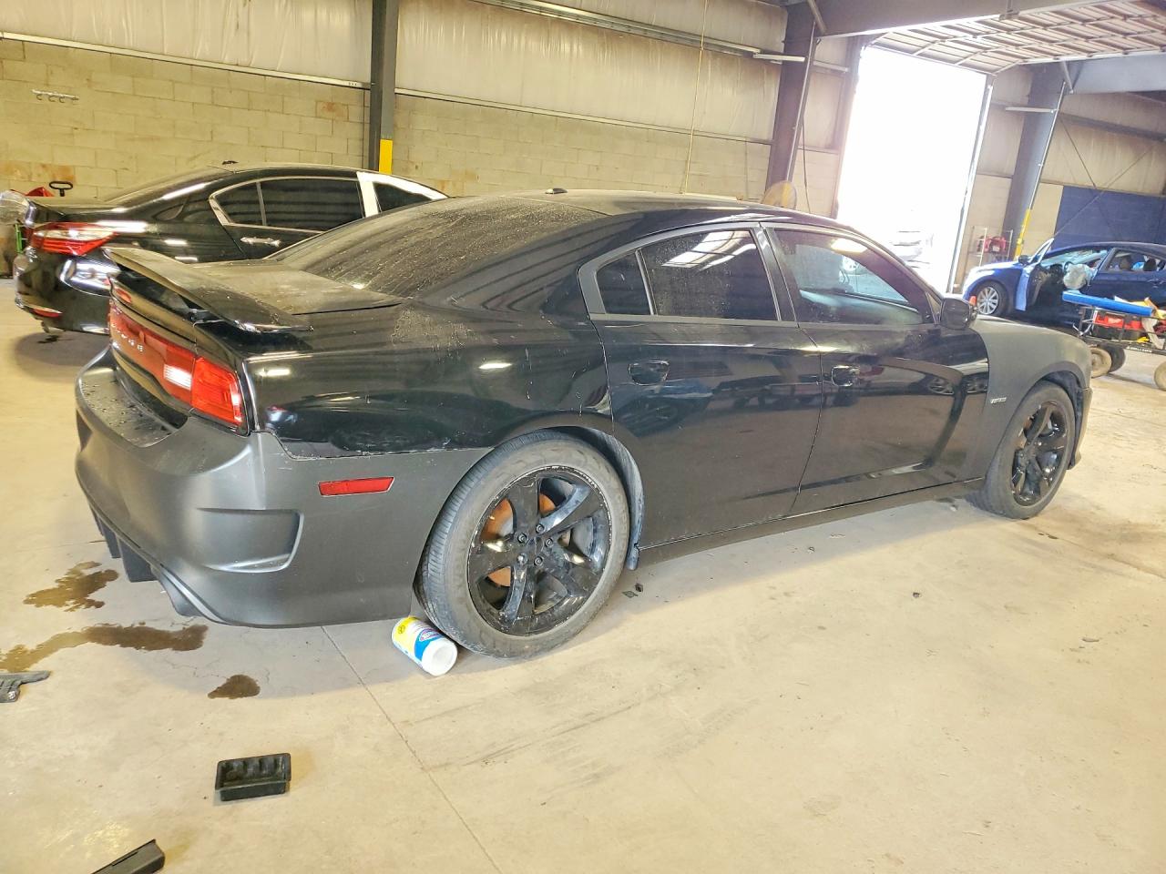 2013 Dodge Charger R/t Black vin: 2C3CDXCT2DH696060