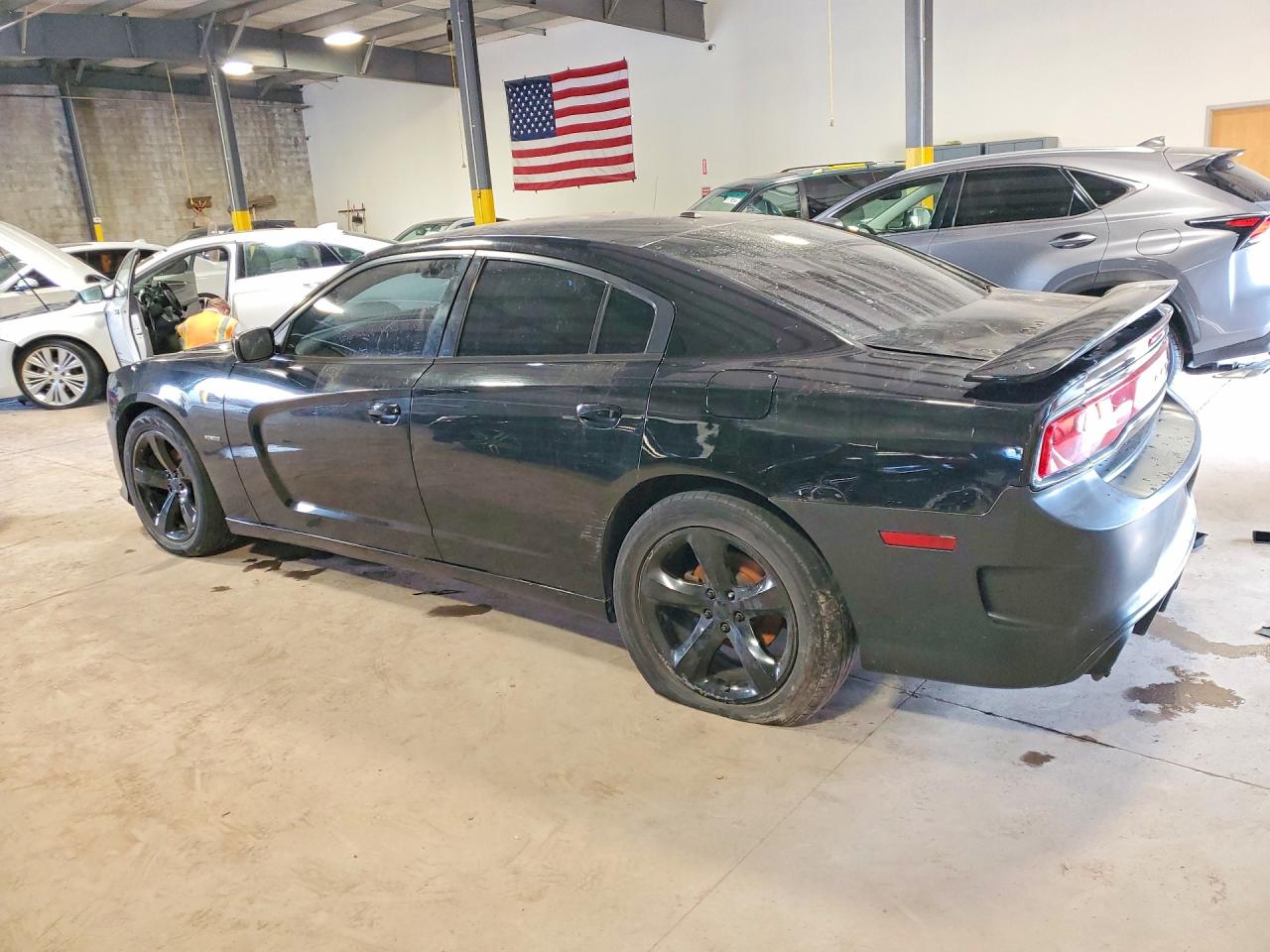 2013 Dodge Charger R/t Black vin: 2C3CDXCT2DH696060