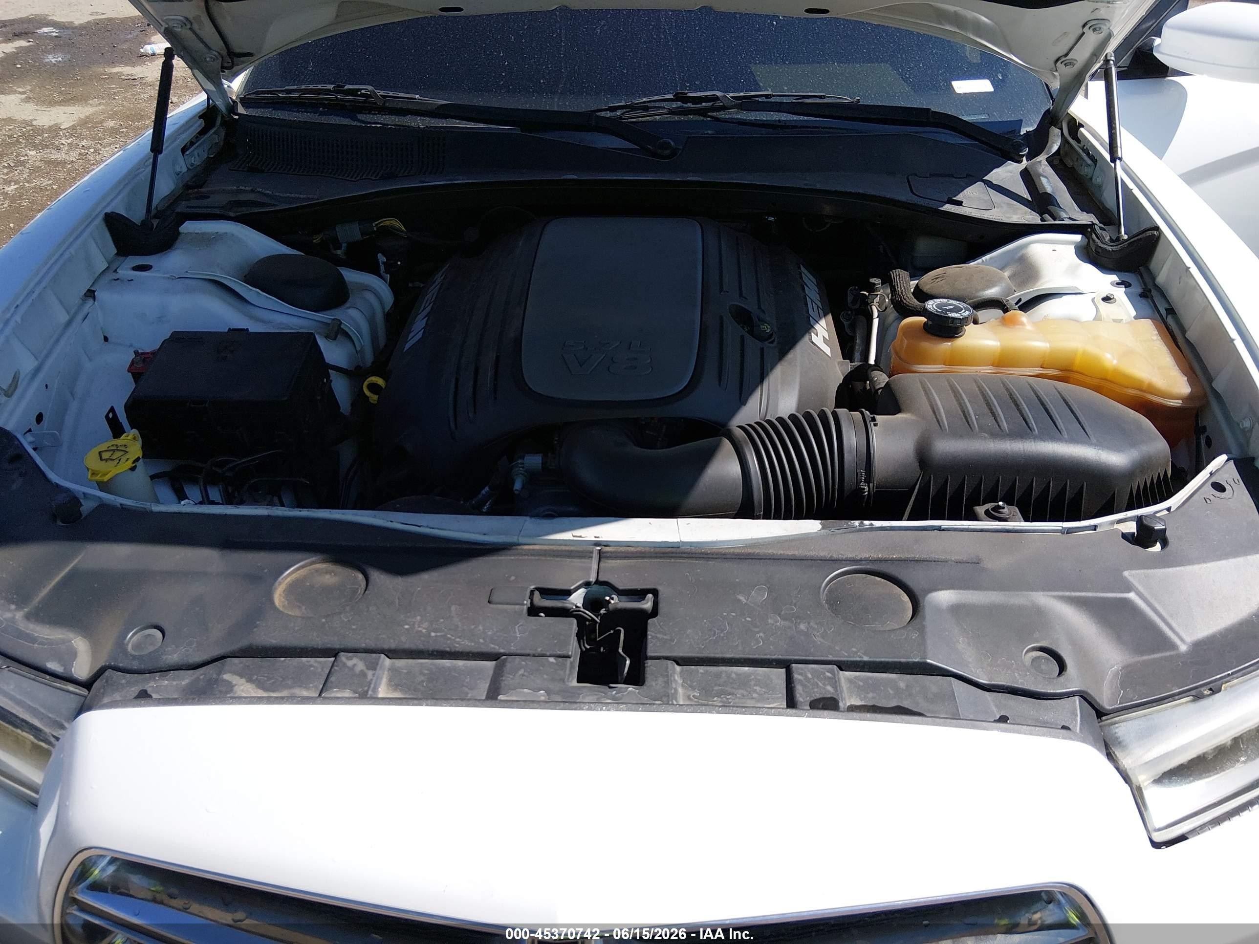 2014 Dodge Charger R/t Plus White vin: 2C3CDXCT2EH162378