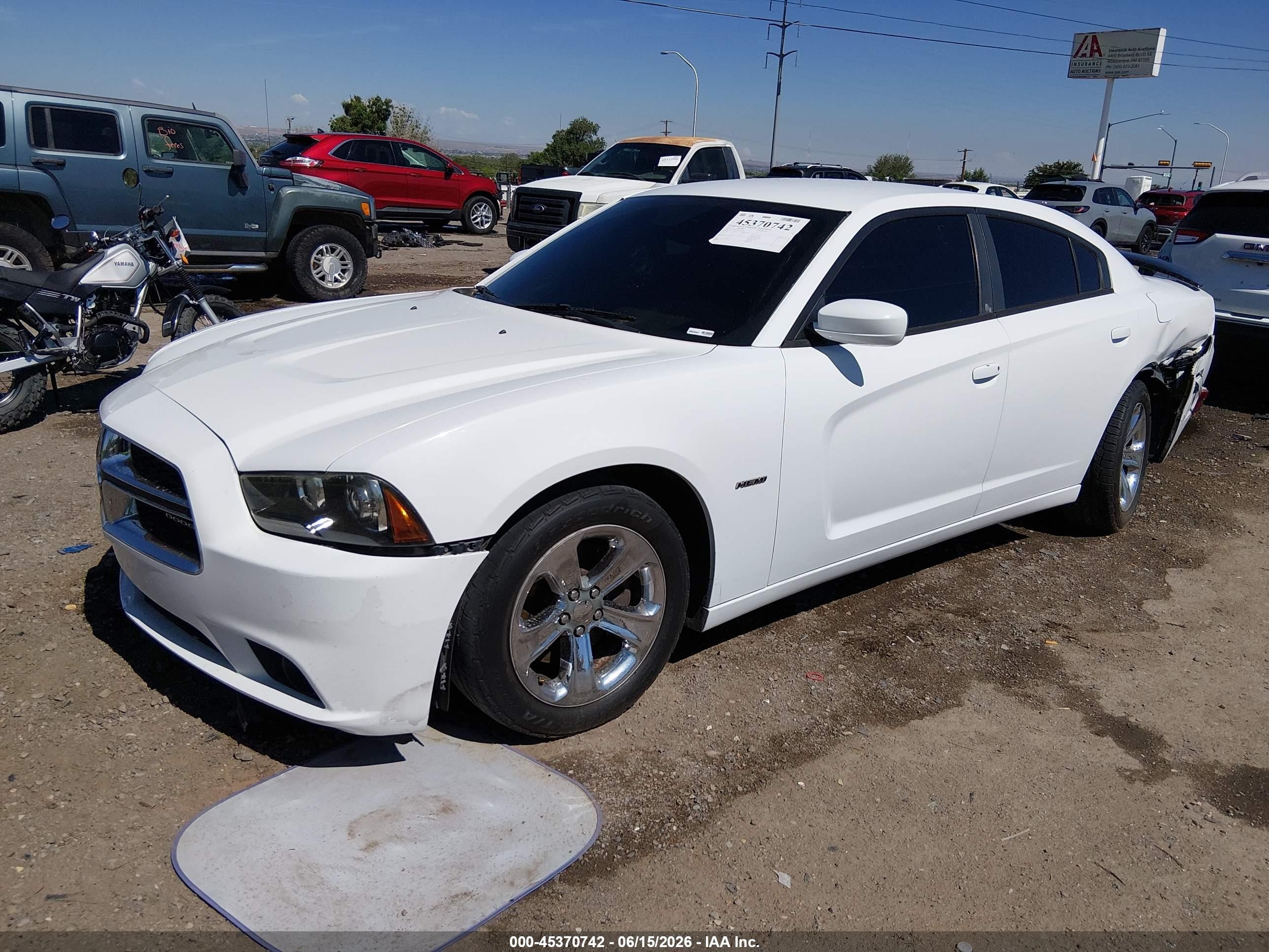 2014 Dodge Charger R/t Plus White vin: 2C3CDXCT2EH162378