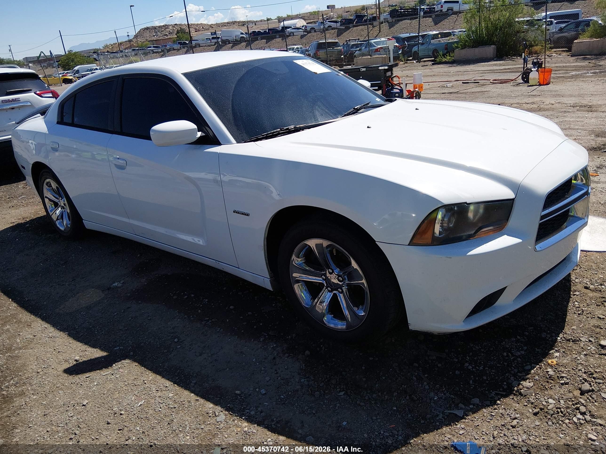 2014 Dodge Charger R/t Plus White vin: 2C3CDXCT2EH162378