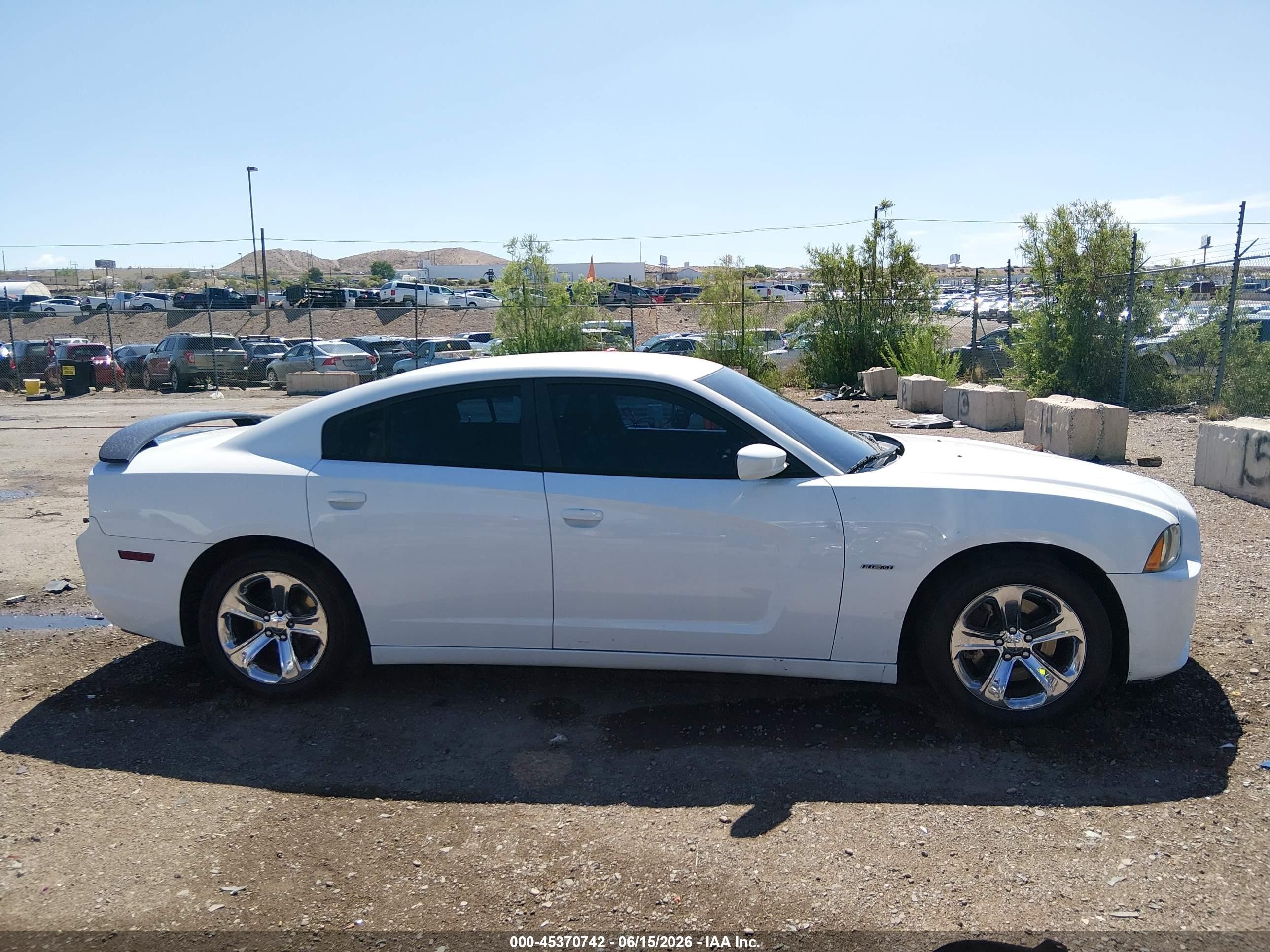 2014 Dodge Charger R/t Plus White vin: 2C3CDXCT2EH162378