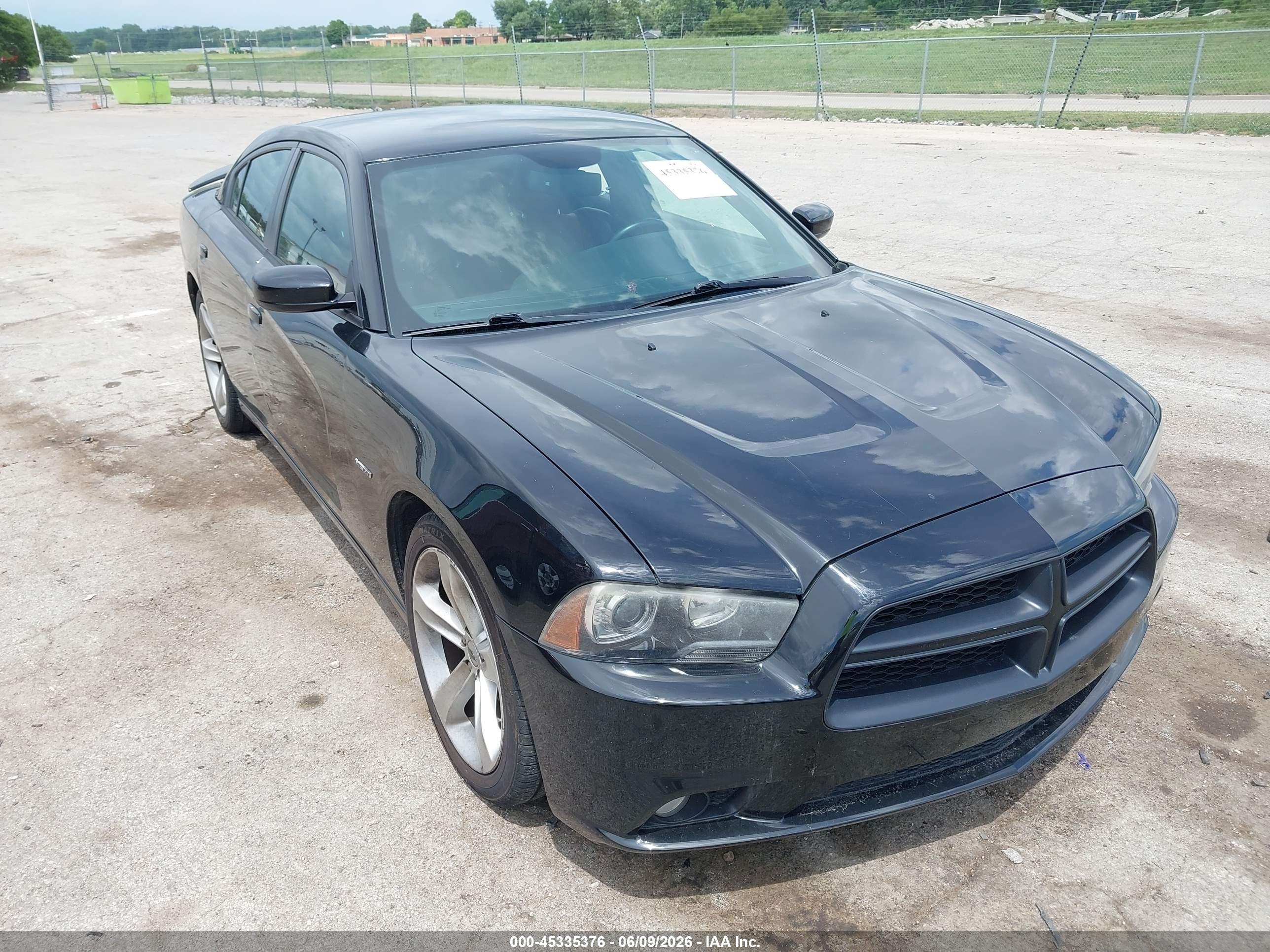 2014 Dodge Charger Road/track Black vin: 2C3CDXCT2EH329466