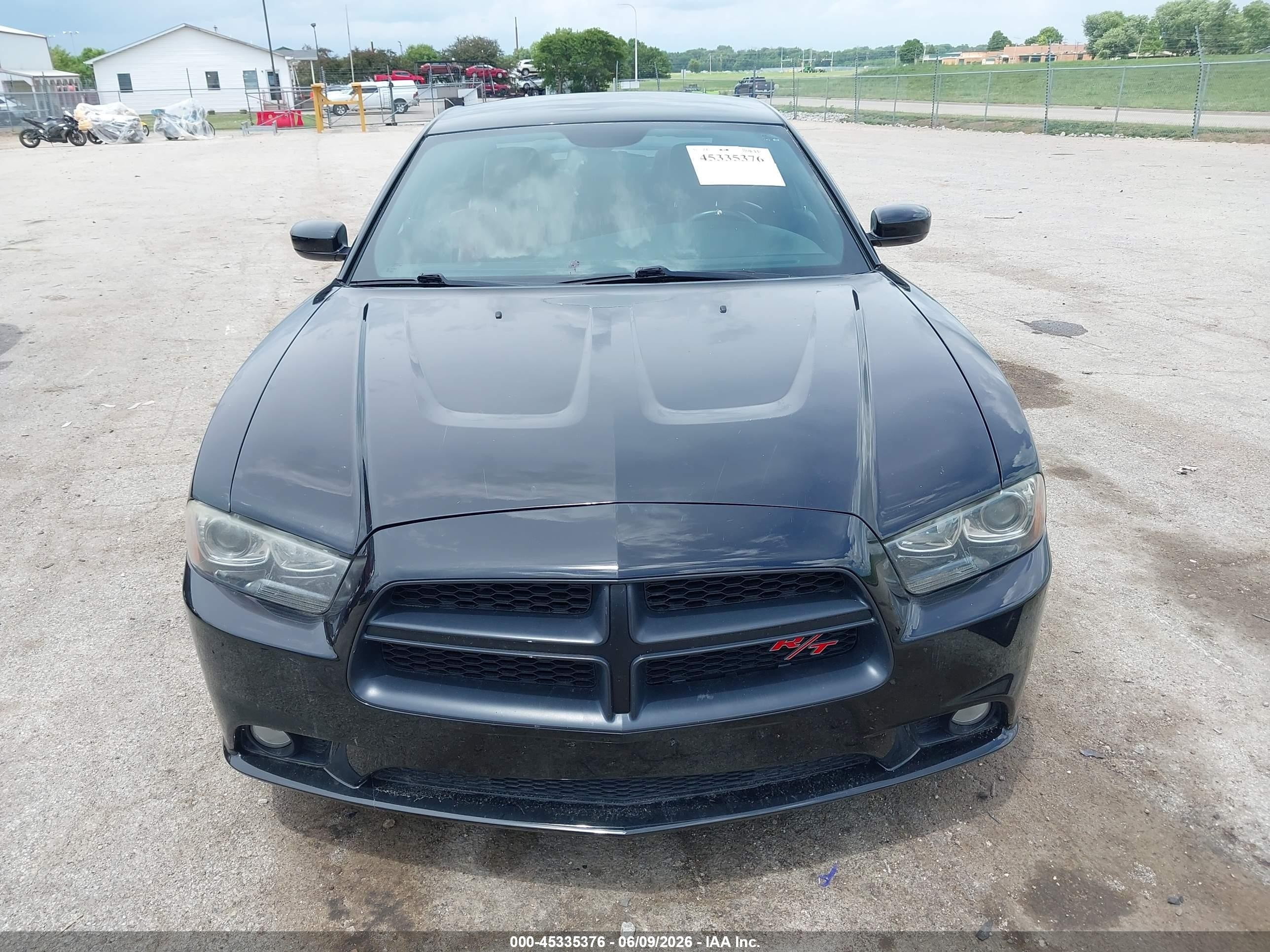 2014 Dodge Charger Road/track Black vin: 2C3CDXCT2EH329466