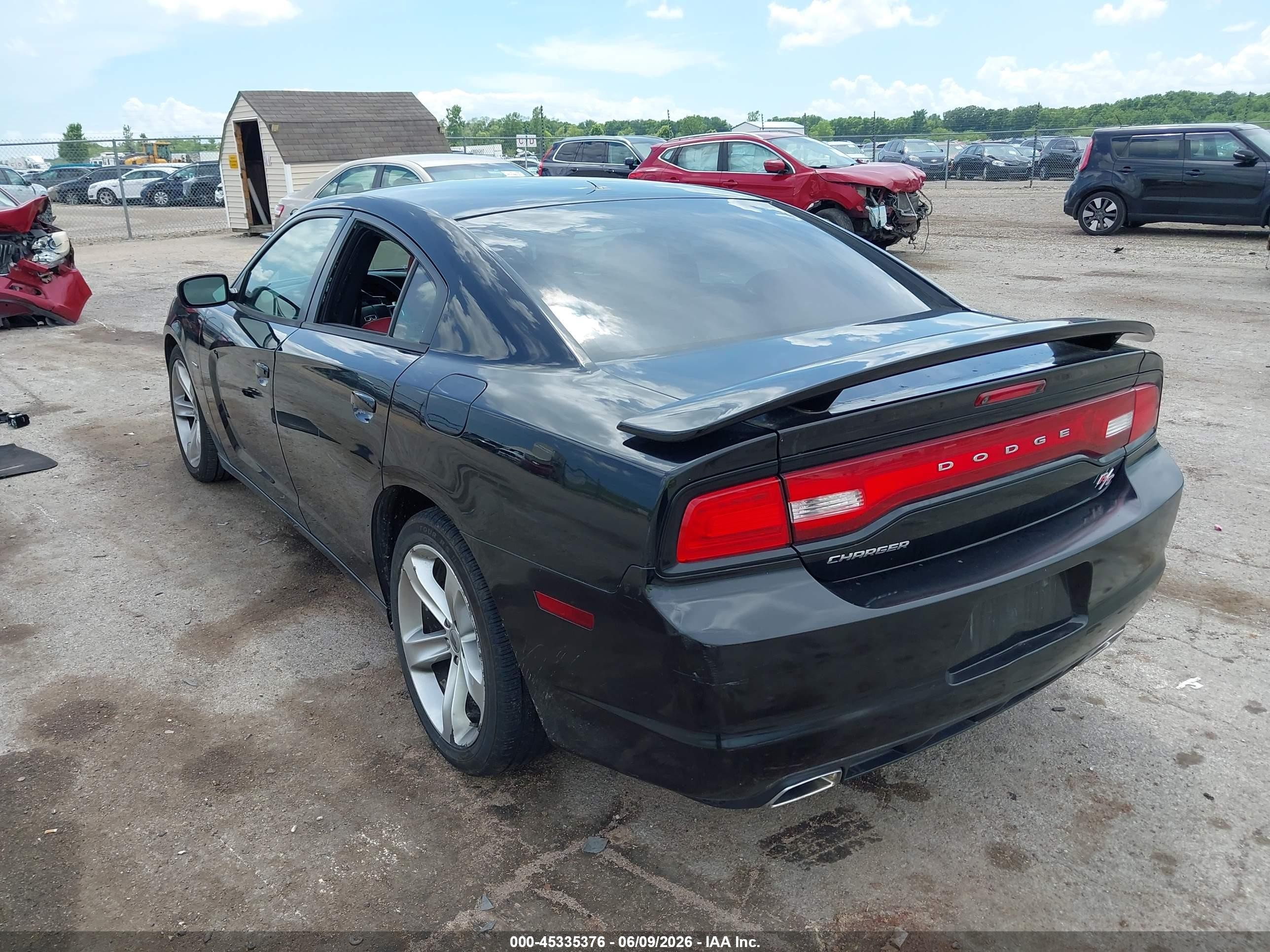 2014 Dodge Charger Road/track Black vin: 2C3CDXCT2EH329466