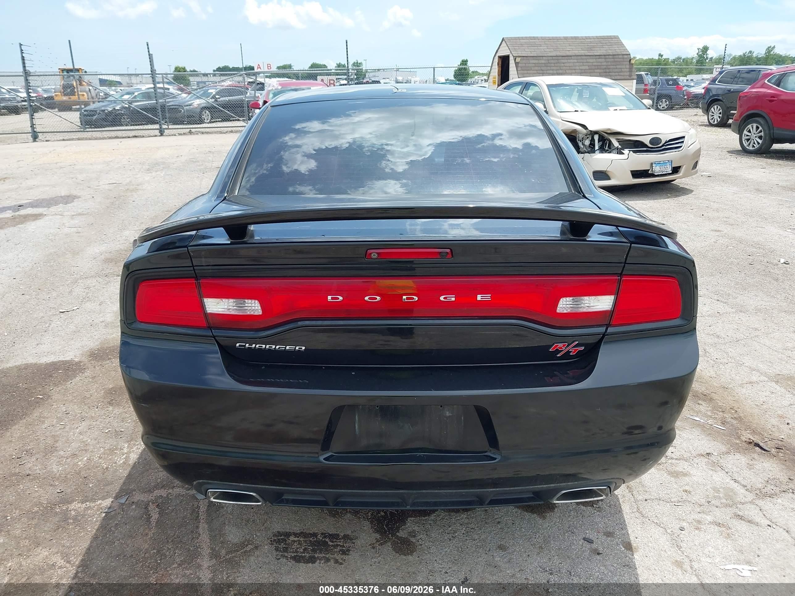 2014 Dodge Charger Road/track Black vin: 2C3CDXCT2EH329466