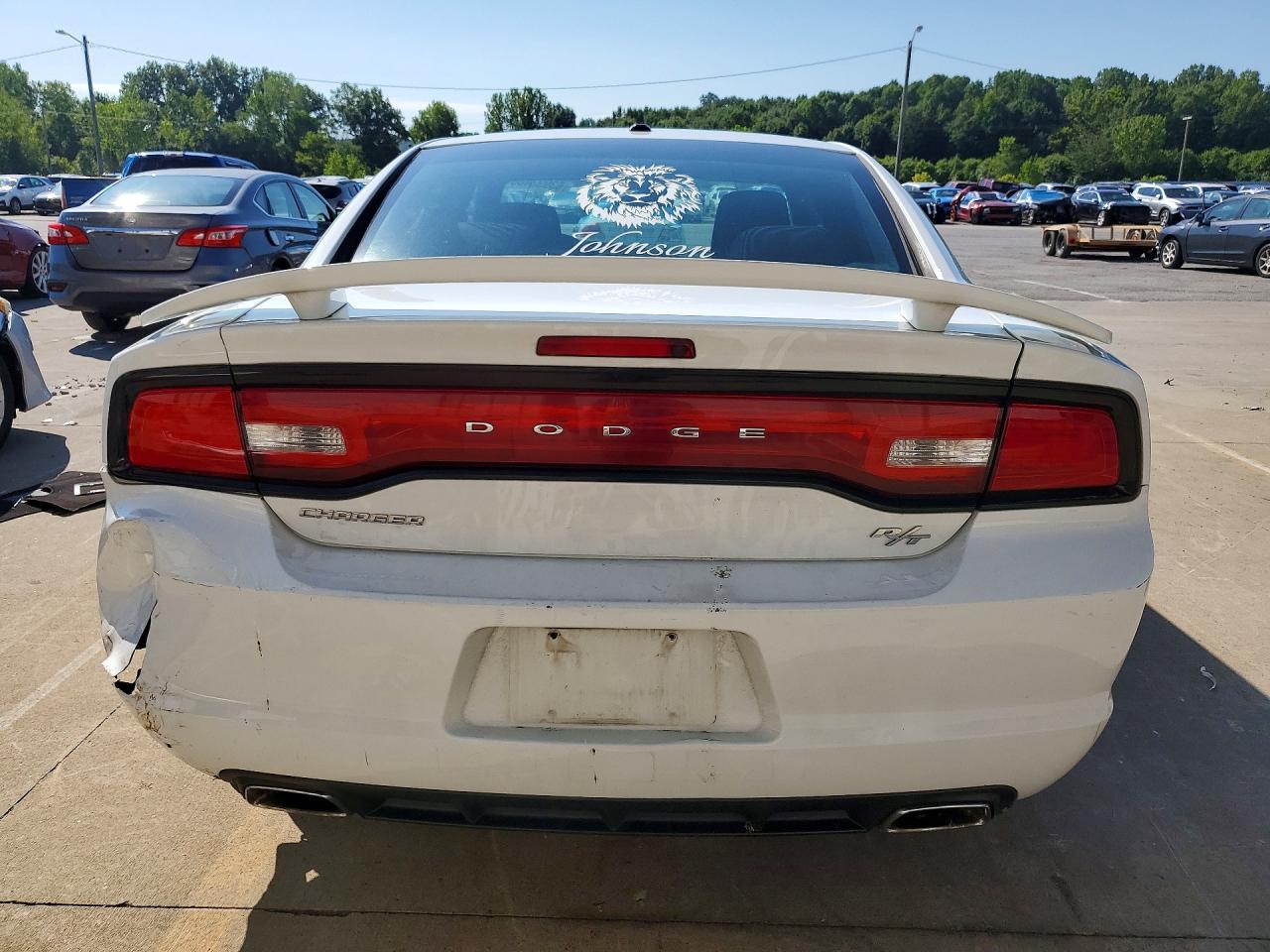 2014 Dodge Charger R/t White vin: 2C3CDXCT2EH339642