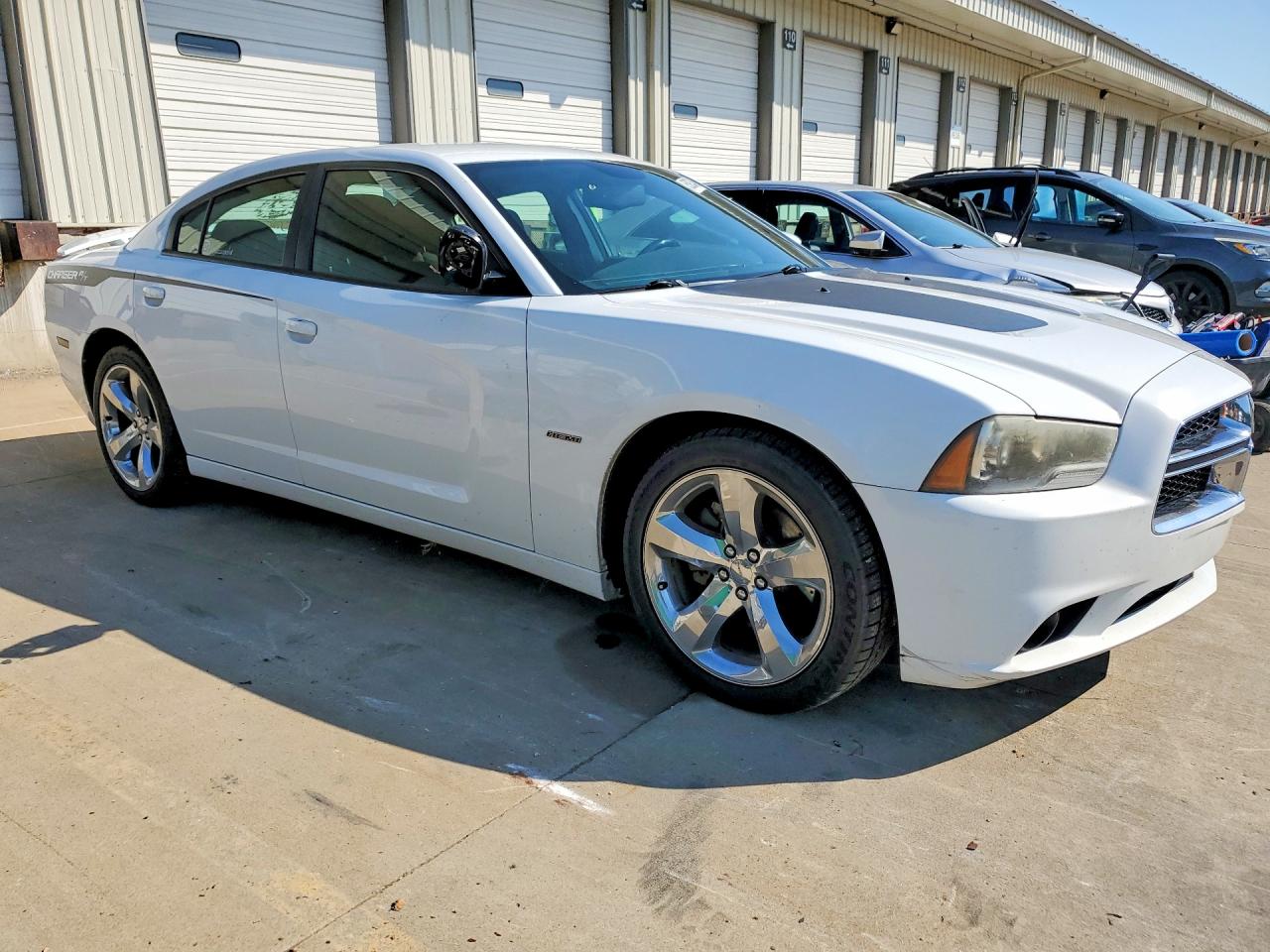 2014 Dodge Charger R/t White vin: 2C3CDXCT2EH339642