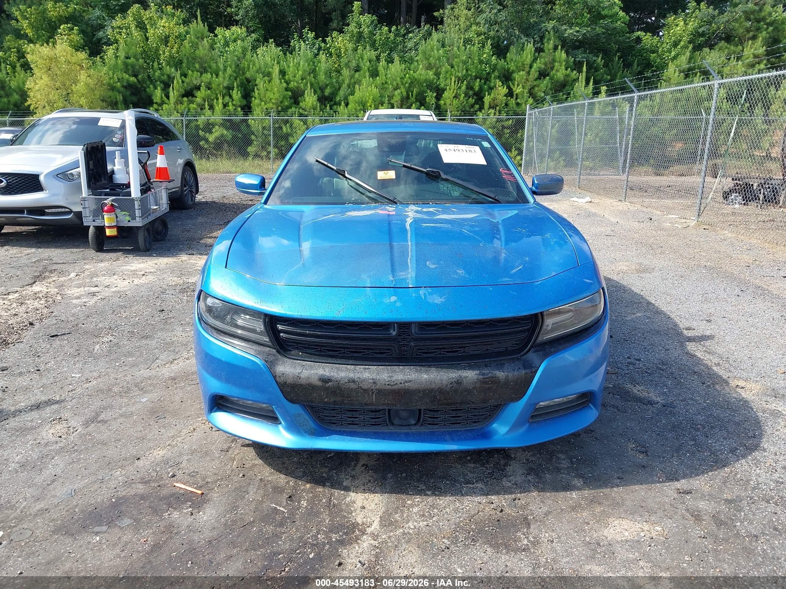 2015 Dodge Charger R/t Blue vin: 2C3CDXCT2FH738486