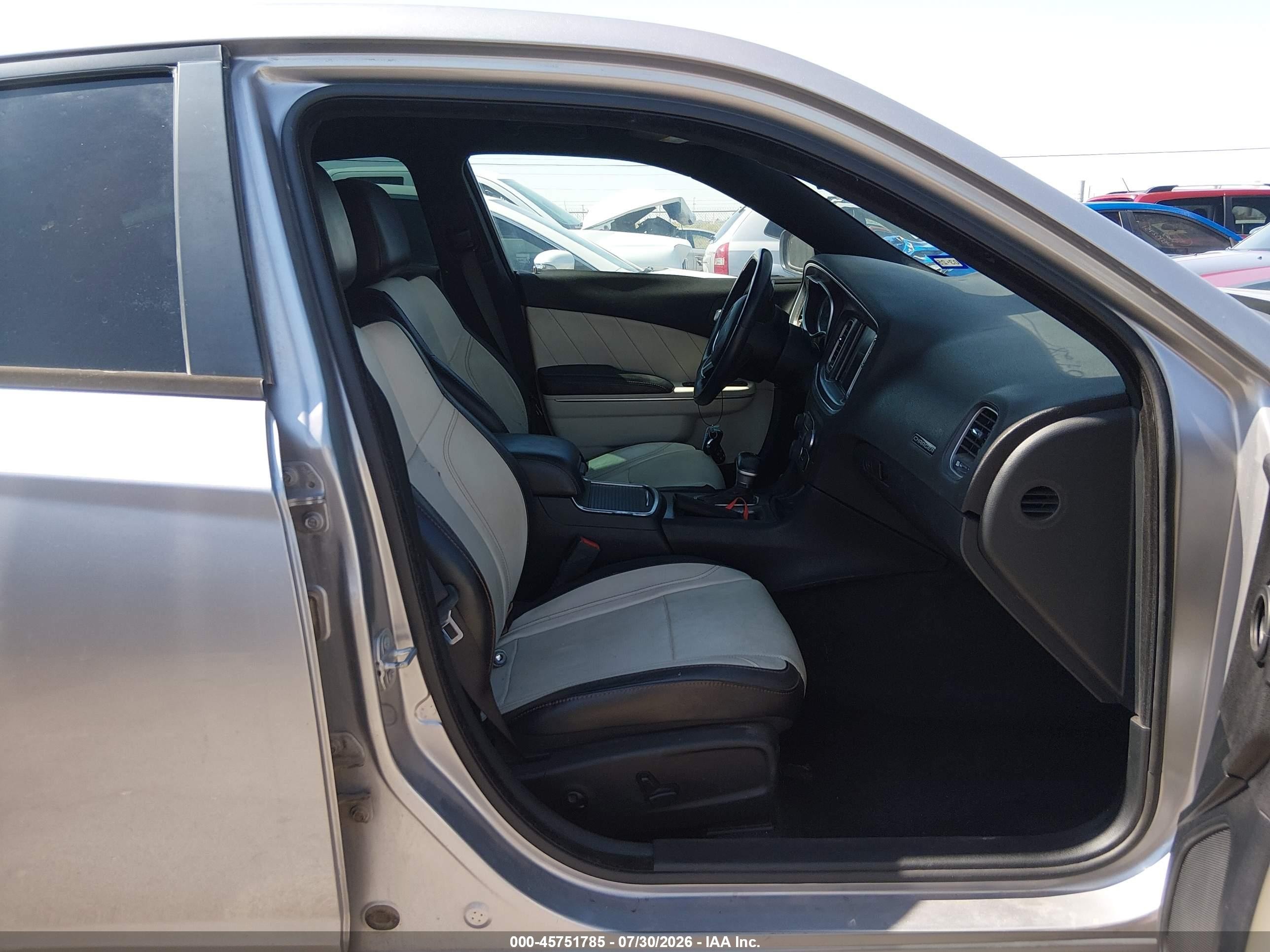 2015 Dodge Charger R/t Silver vin: 2C3CDXCT2FH762352