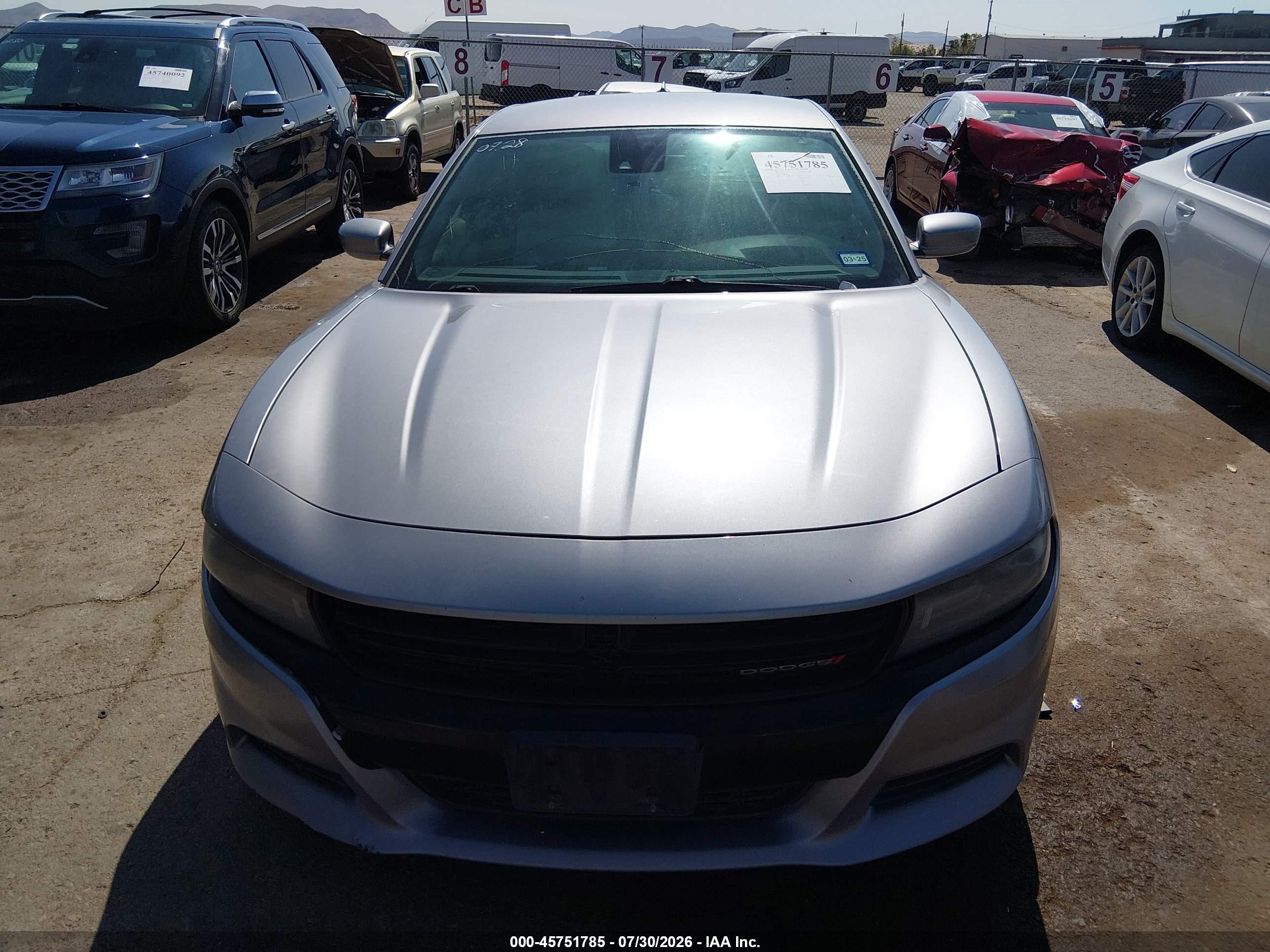 2015 Dodge Charger R/t Silver vin: 2C3CDXCT2FH762352