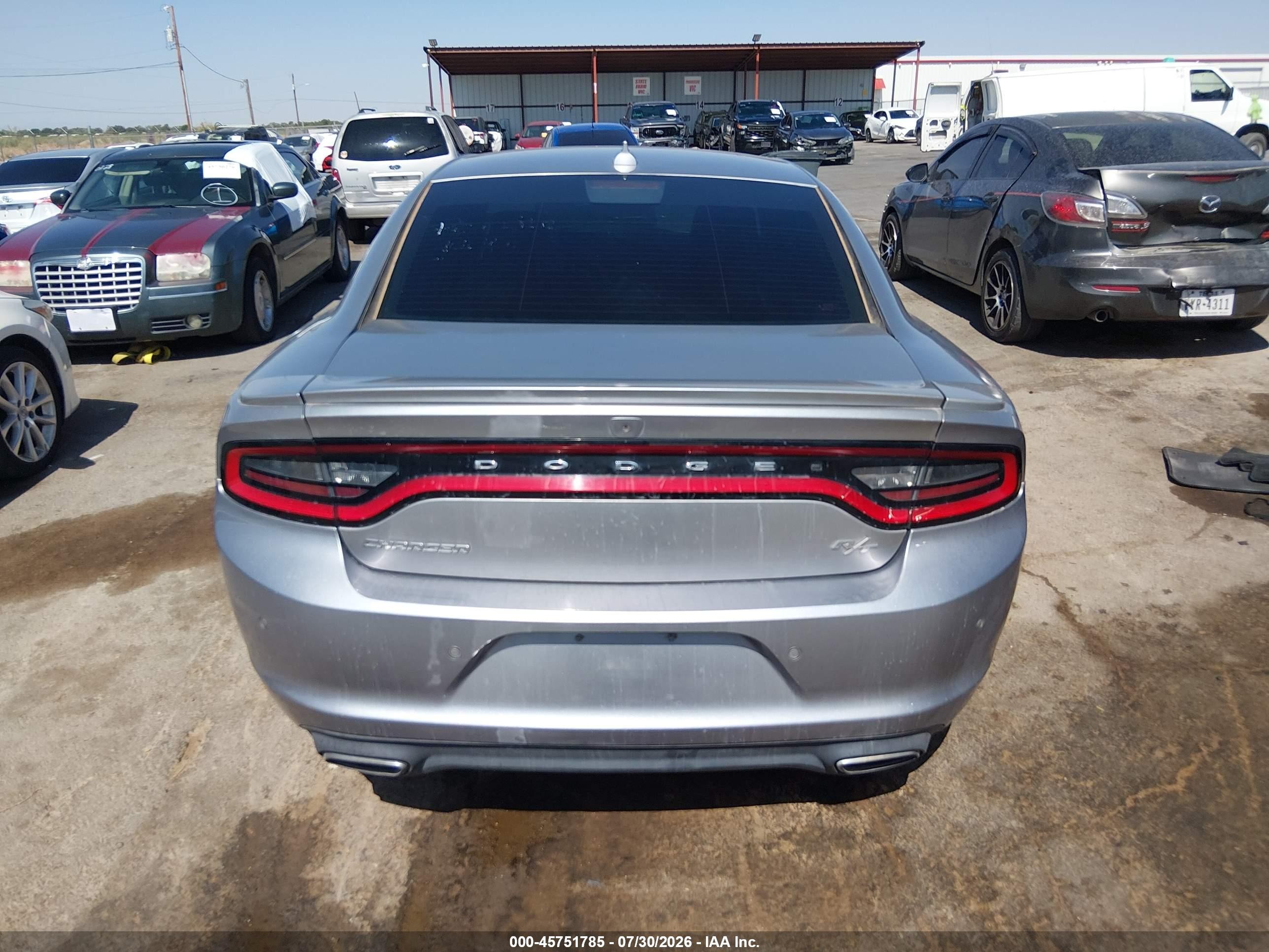 2015 Dodge Charger R/t Silver vin: 2C3CDXCT2FH762352