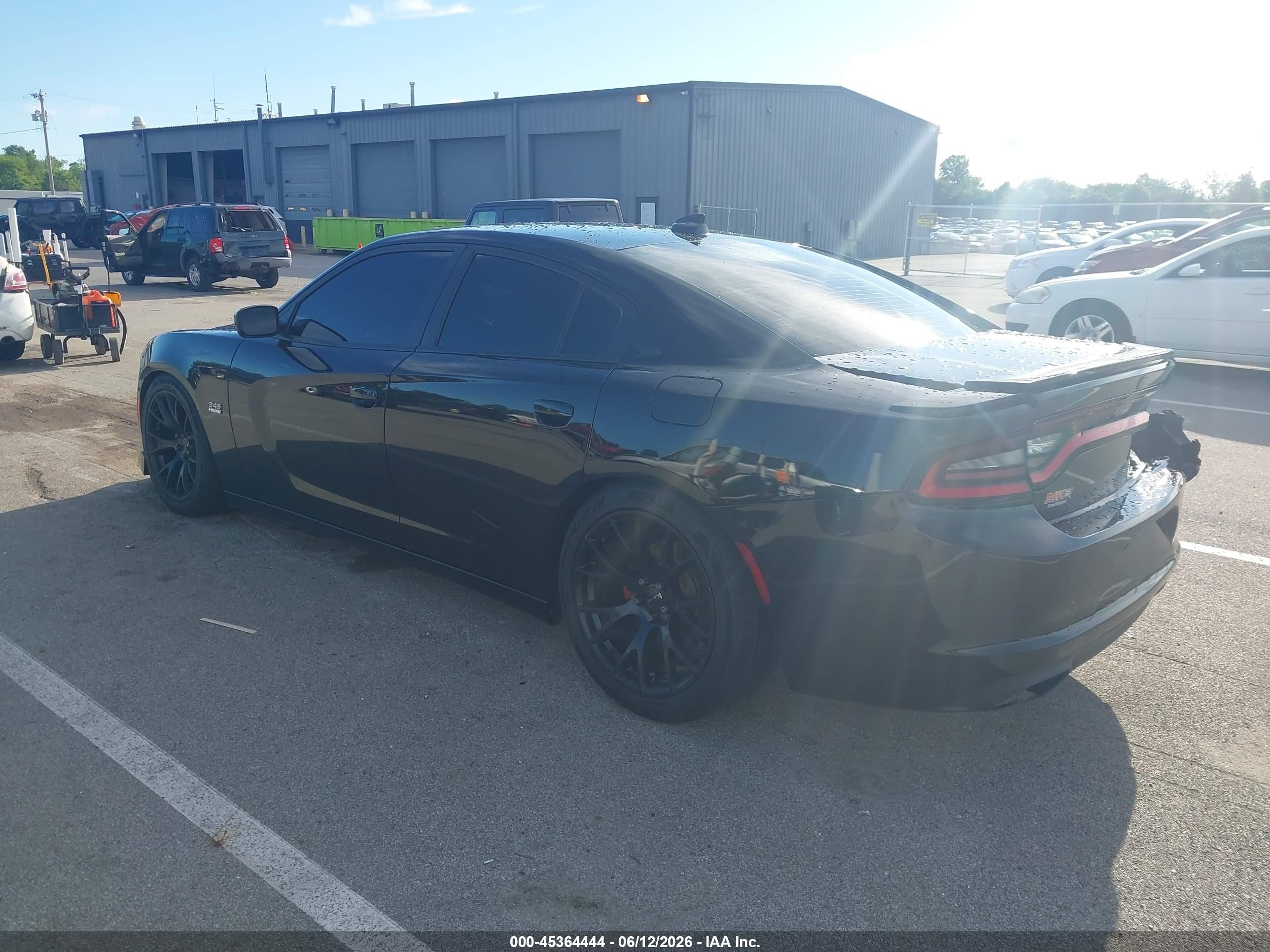 2015 Dodge Charger R/t Black vin: 2C3CDXCT2FH772038