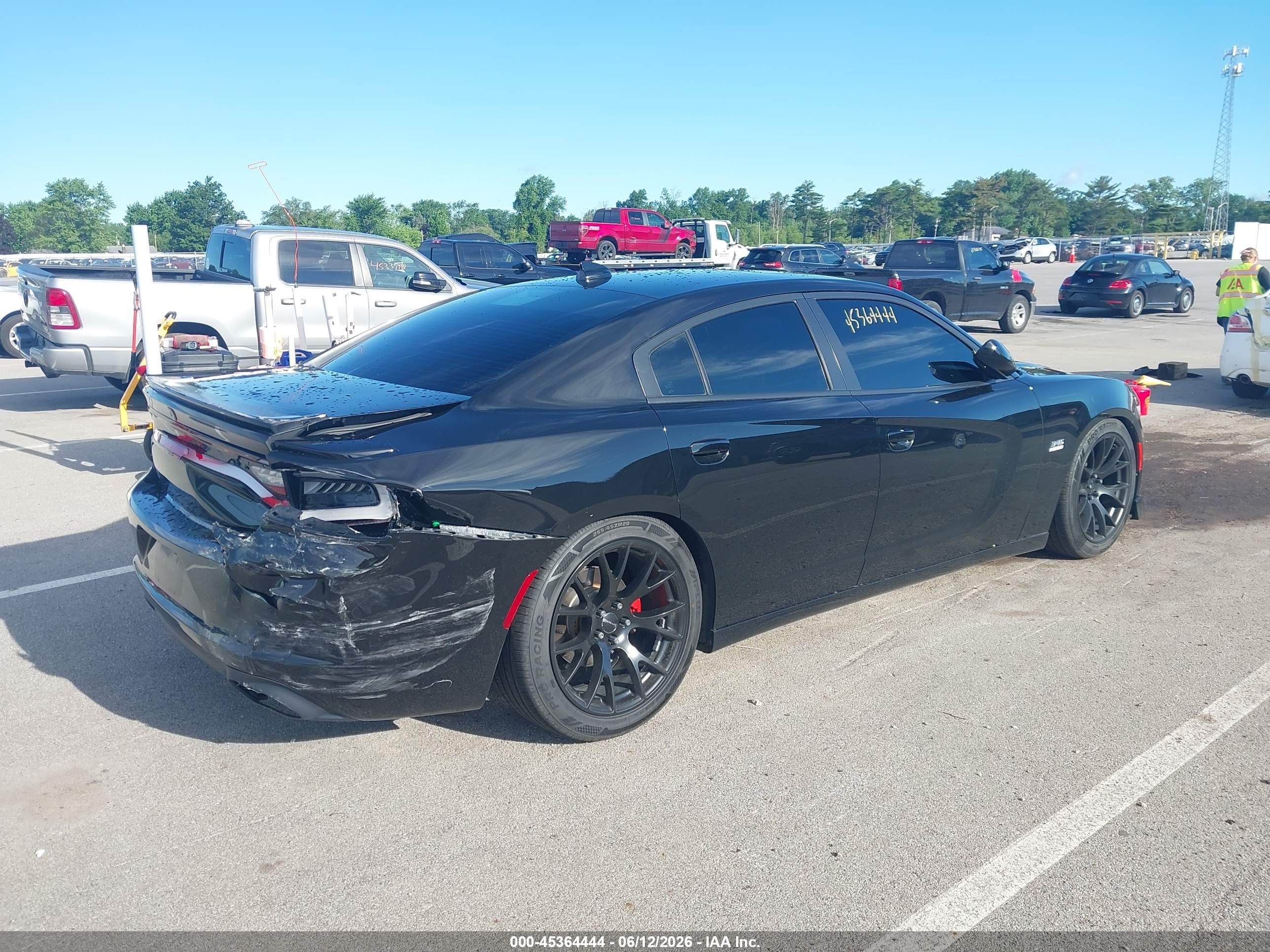 2015 Dodge Charger R/t Black vin: 2C3CDXCT2FH772038