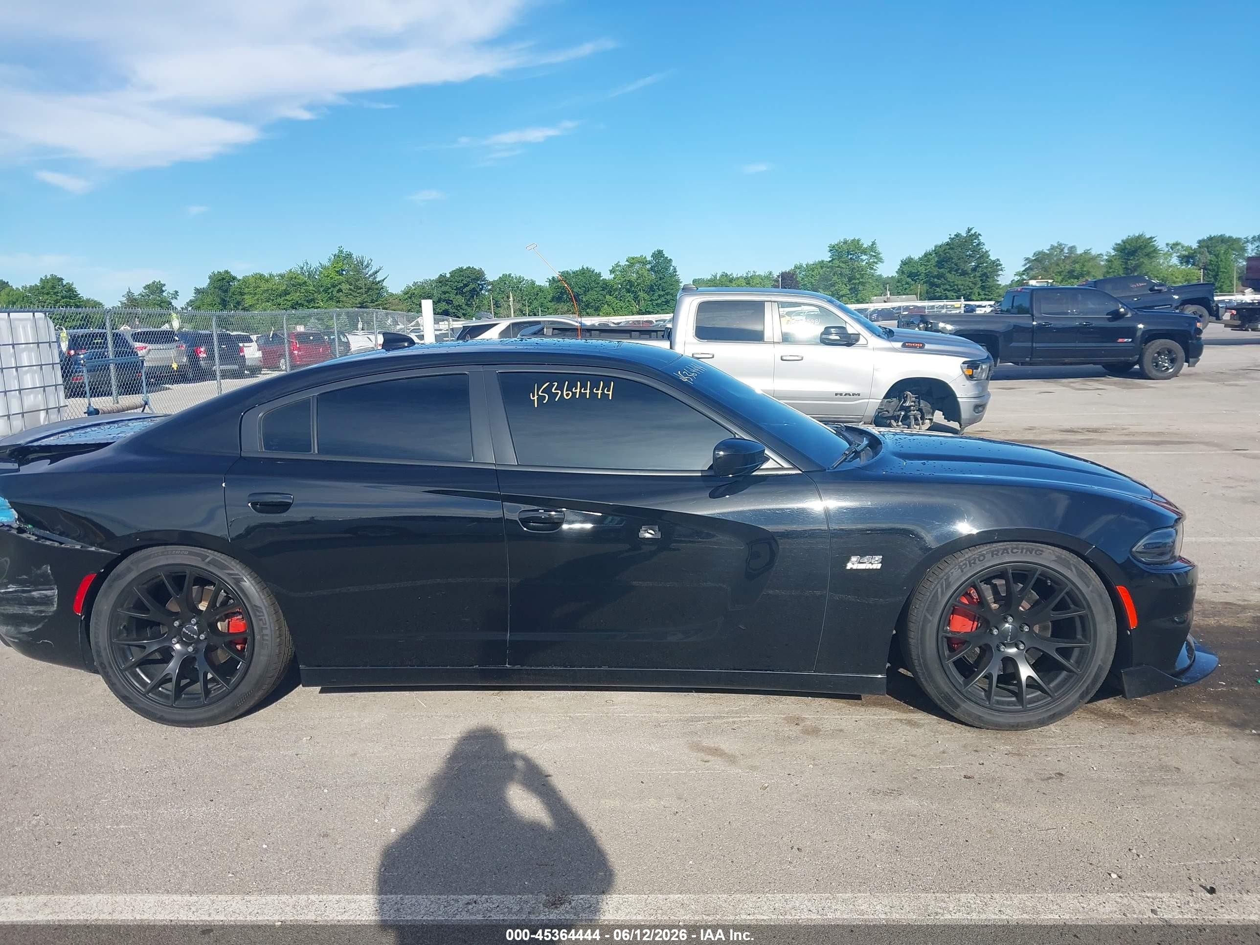 2015 Dodge Charger R/t Black vin: 2C3CDXCT2FH772038