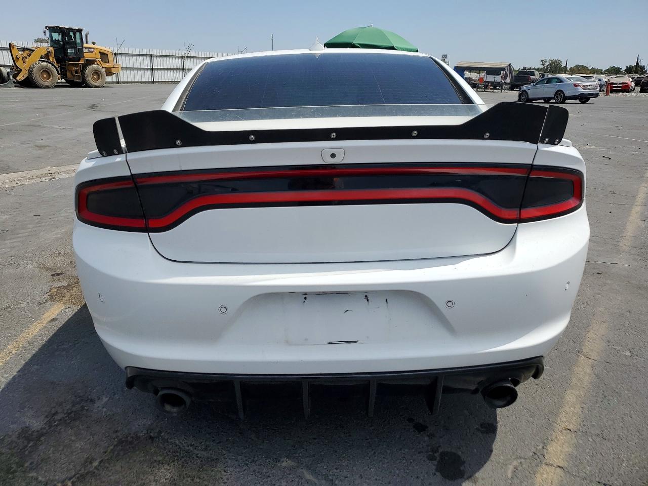 2015 Dodge Charger R/t White vin: 2C3CDXCT2FH785386
