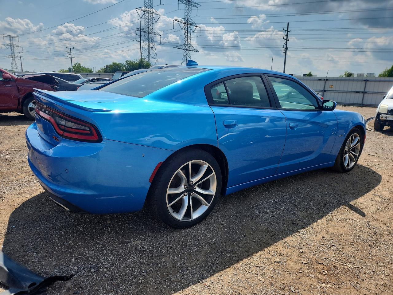 2015 Dodge Charger R/t Blue vin: 2C3CDXCT2FH862709