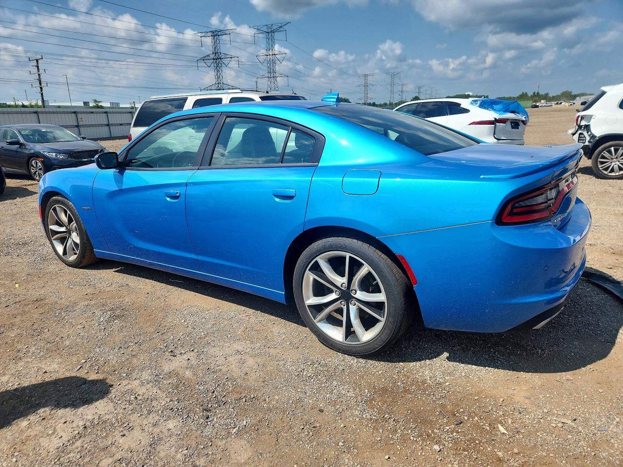 2015 Dodge Charger R/t Blue vin: 2C3CDXCT2FH862709