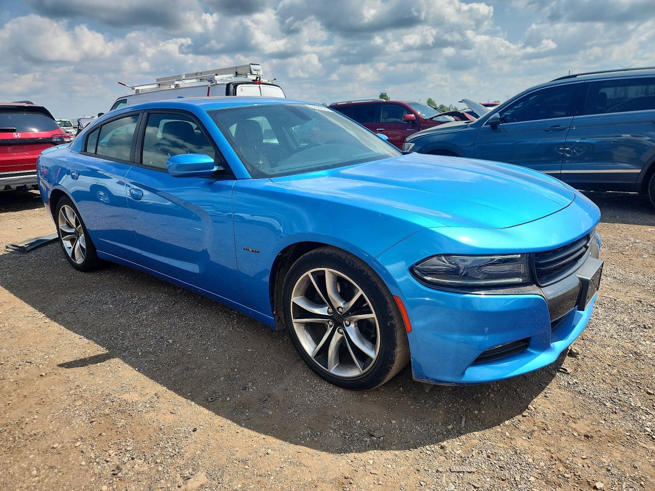 2015 Dodge Charger R/t Blue vin: 2C3CDXCT2FH862709